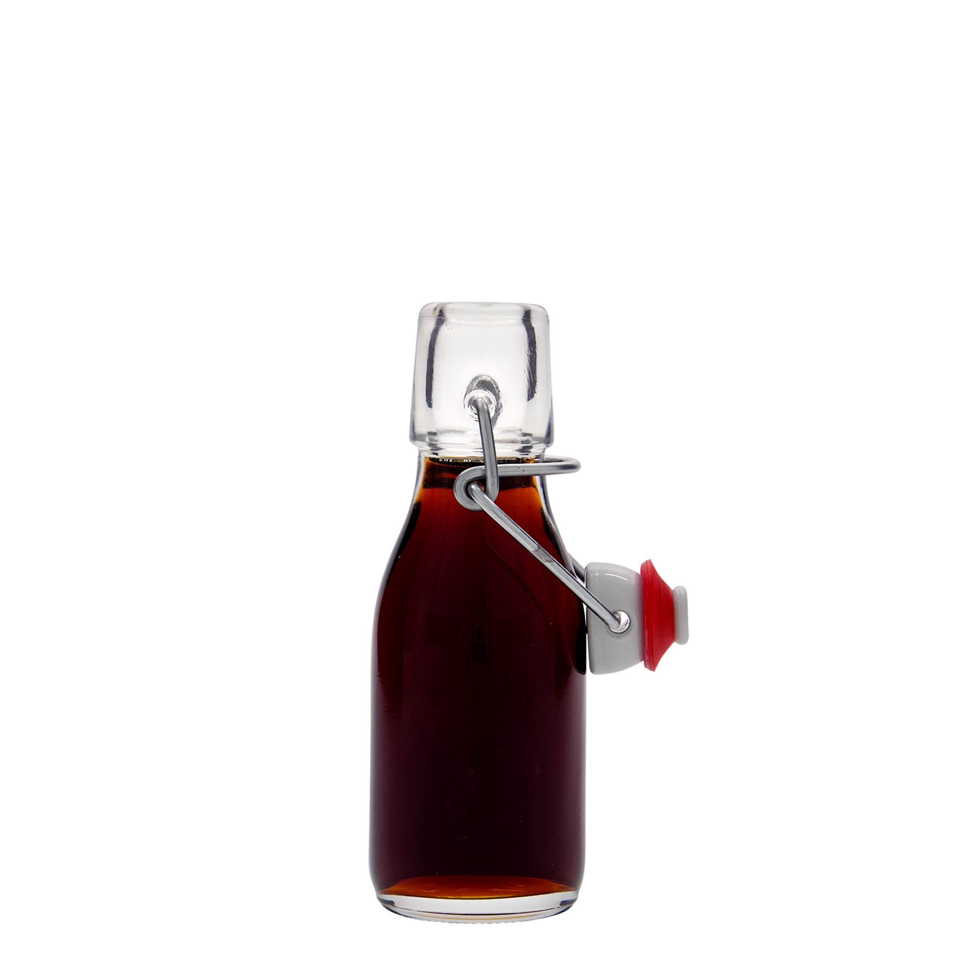 Sticlă de sticlă de 100 ml „Paul”, gura: închidere cu clemă