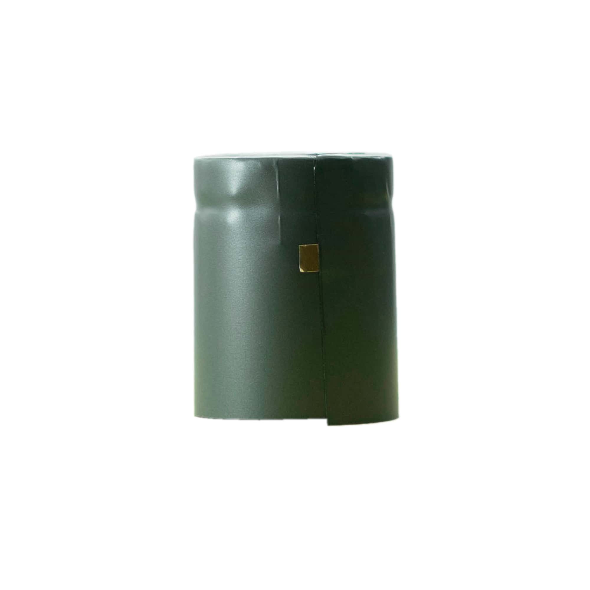 Capsulă termocontractabilă 32x41, plastic PVC, antracit