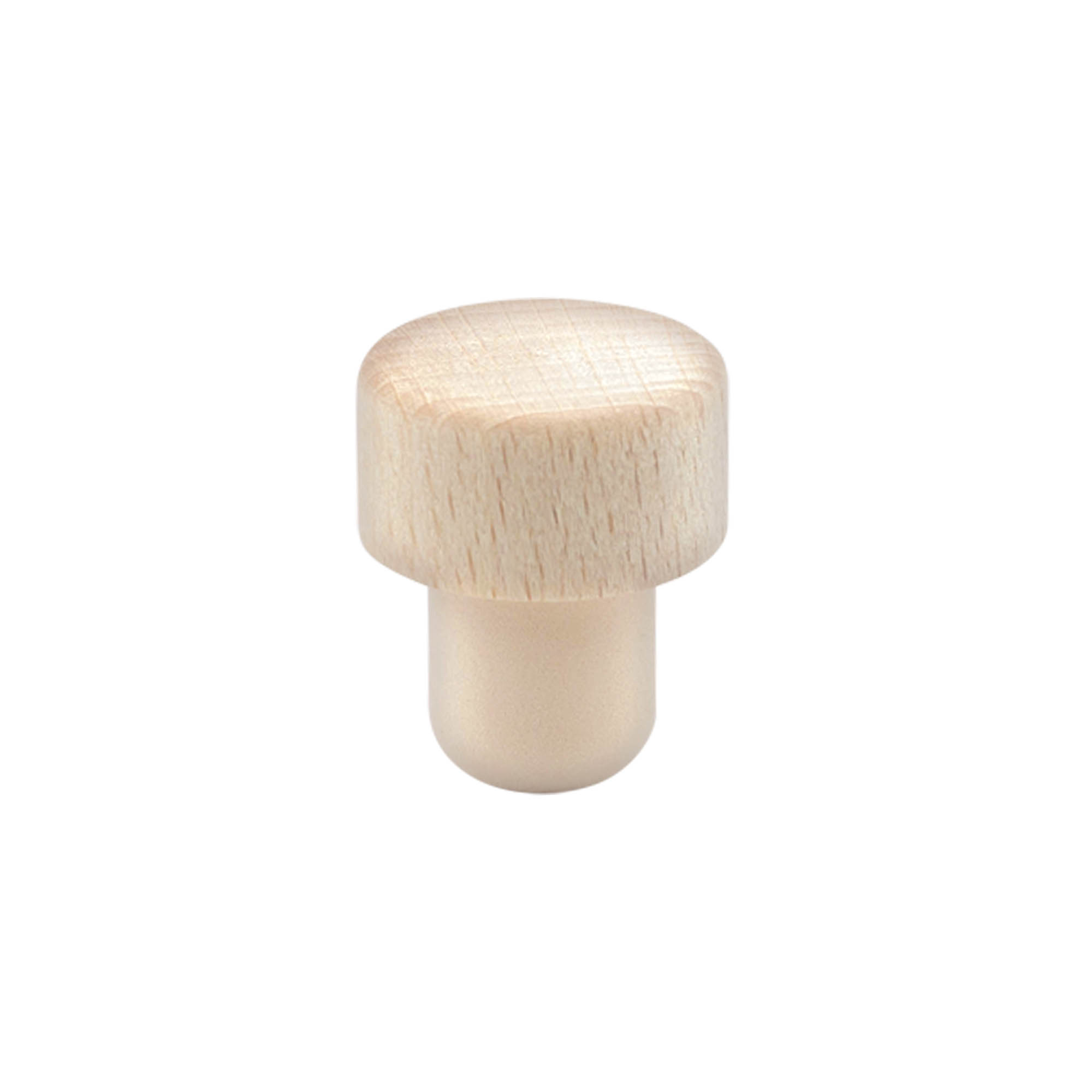 Dop cu mâner 18 mm, lemn/plastic, pentru gură: dop de plută Dop cu mâner 18 mm, lemn/plastic, pentru gură: dop de plută