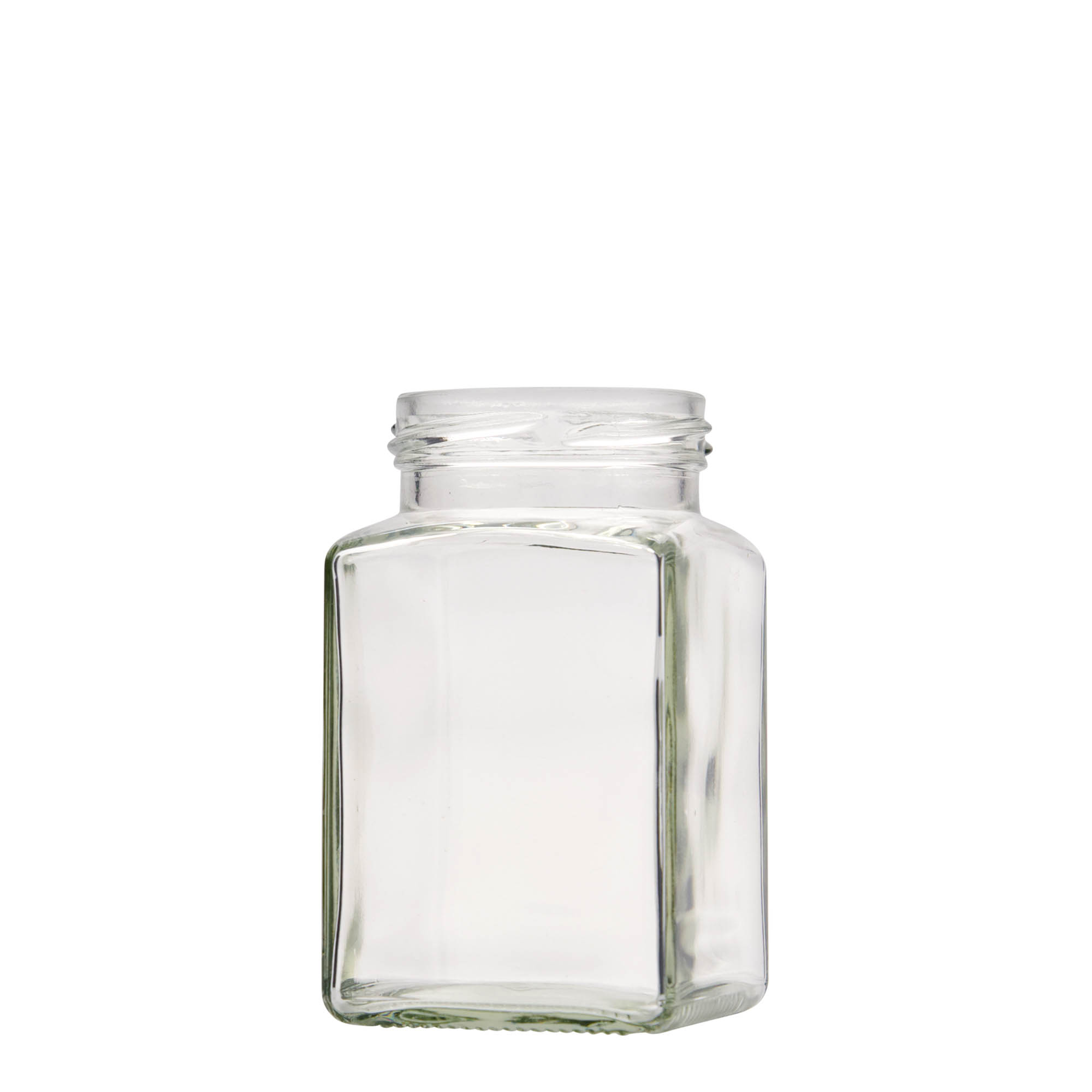 260 ml borcan pătrat, gură: Twist-Off (TO 58)