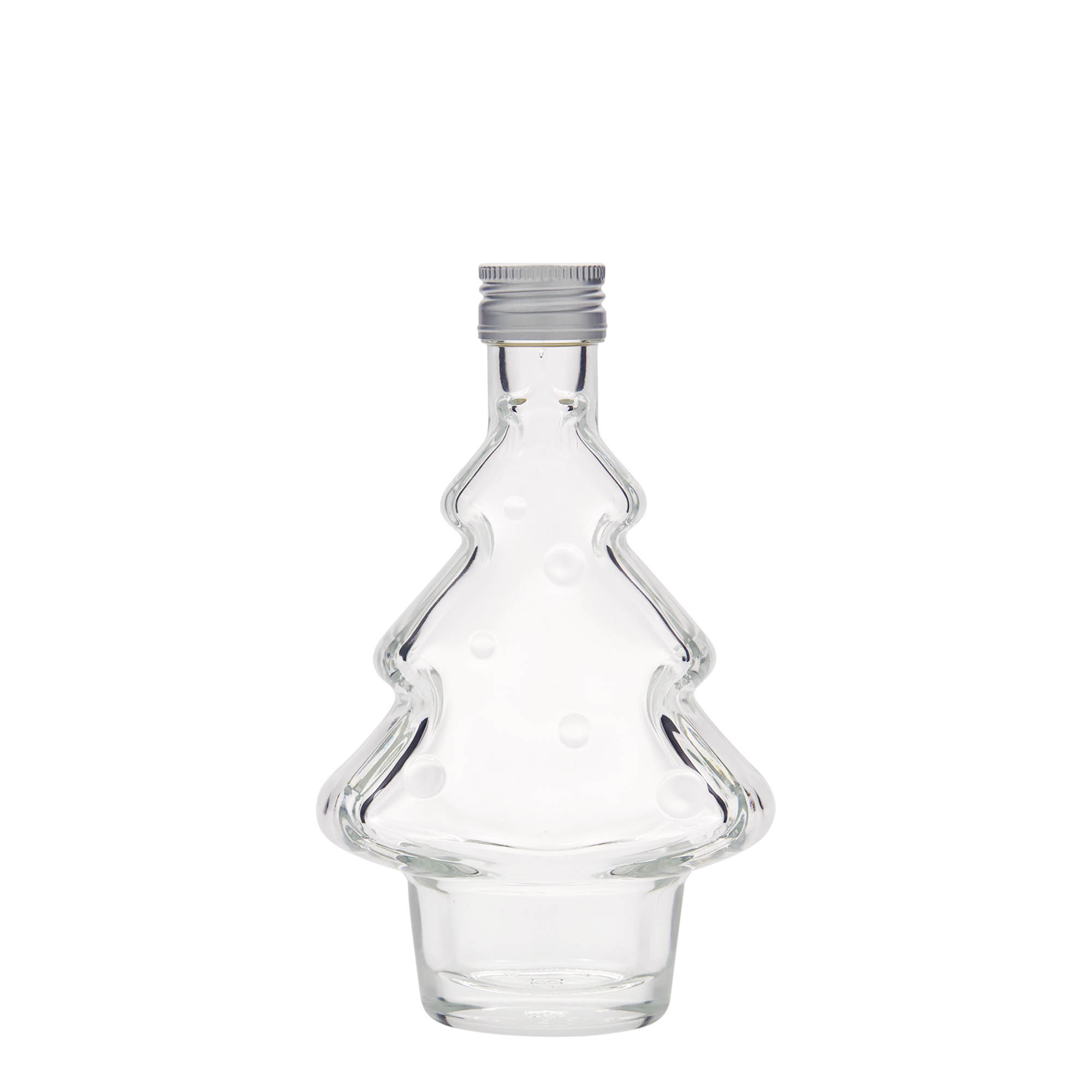 Sticlă de sticlă de 200 ml „Brad”, gura: PP 28
