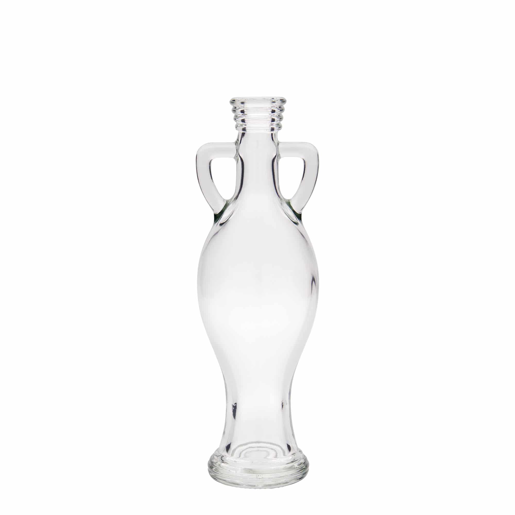 Sticlă de sticlă de 200 ml „Amforă”, gură: dop de plută