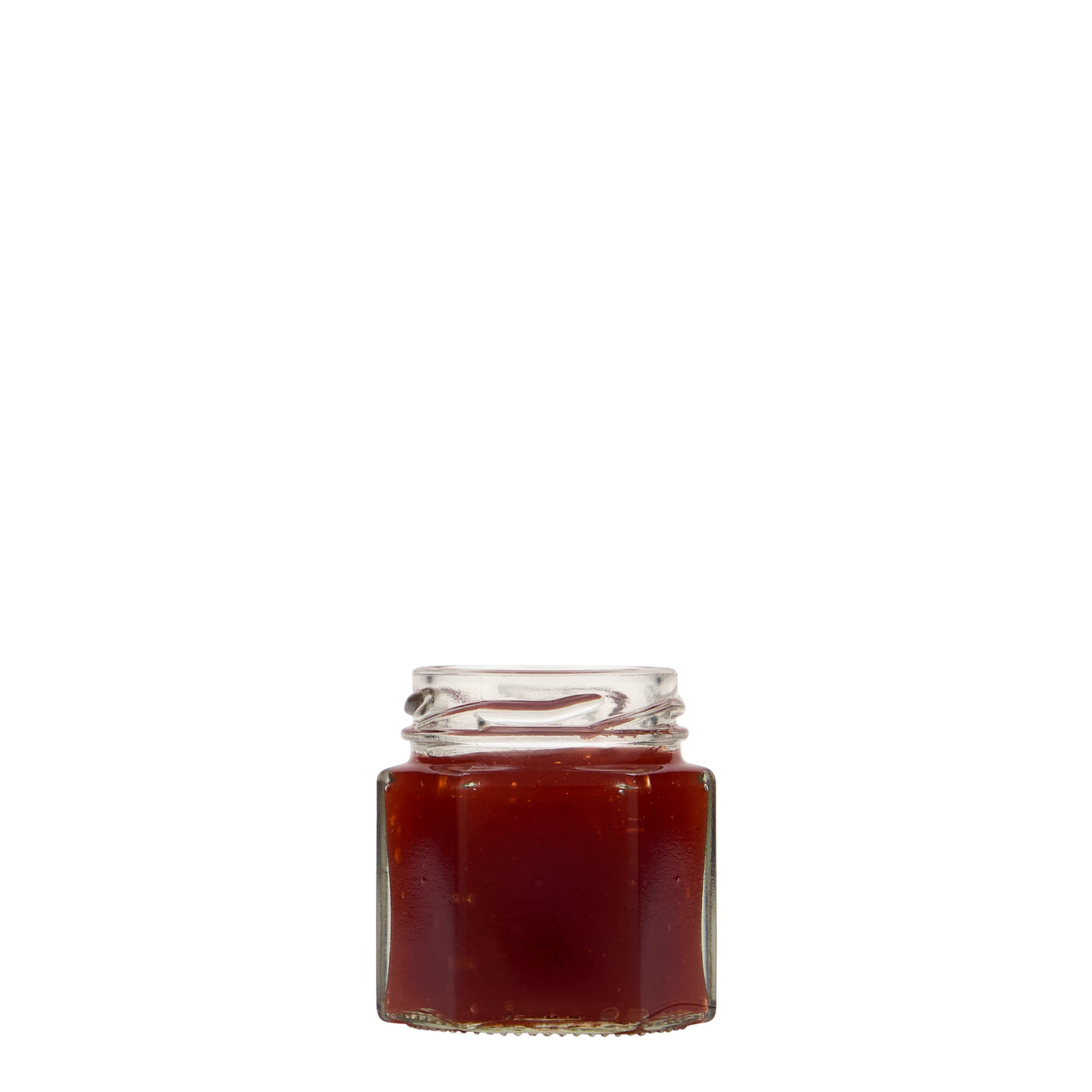47 ml borcan hexagonal, gura: Twist-Off (TO 43) 47 ml borcan hexagonal, gura: Twist-Off (TO 43)