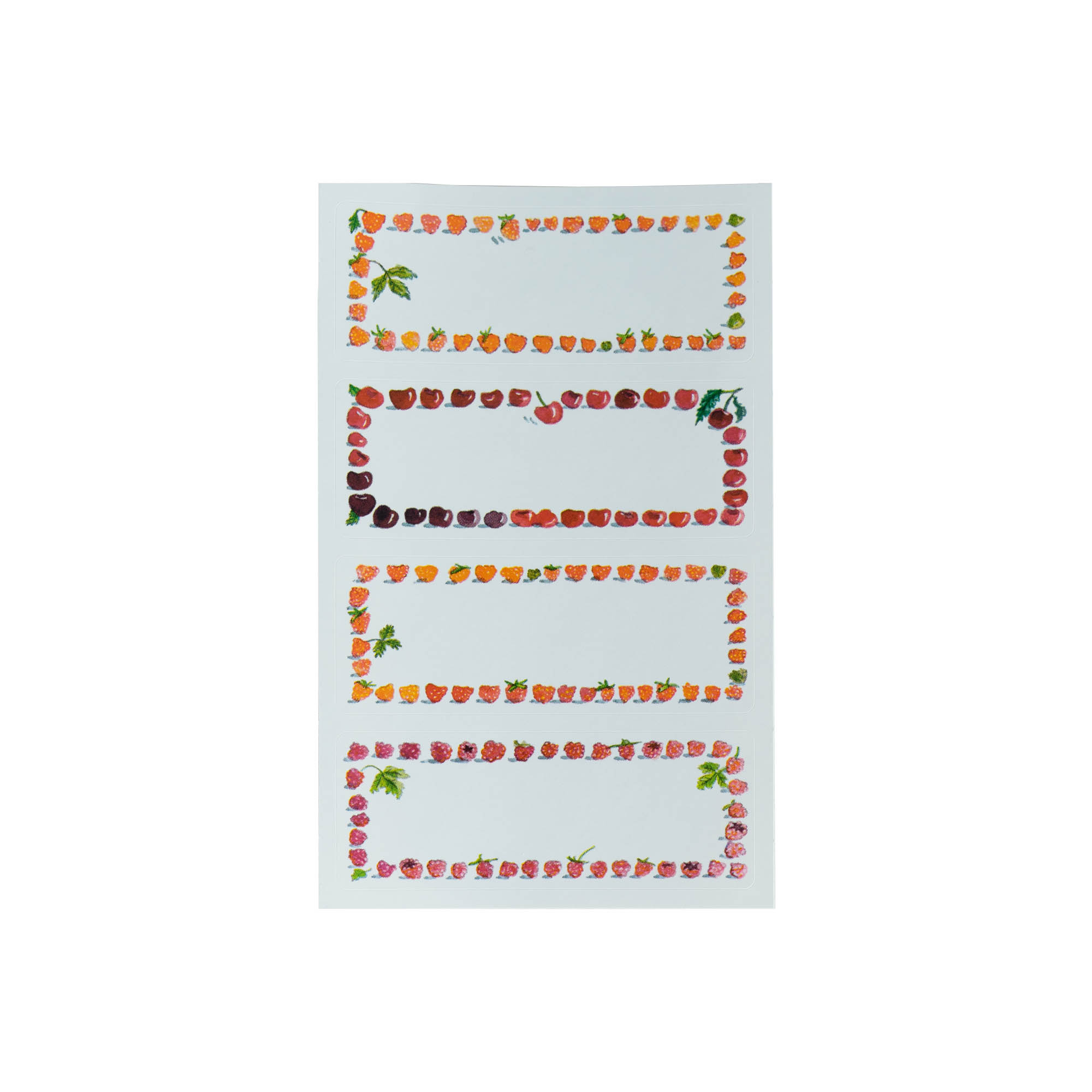 Zweckform etichete „Cadru fructe”, dreptunghiulare, hârtie, multicolor Zweckform etichete „Cadru fructe”, dreptunghiulare, hârtie, multicolor