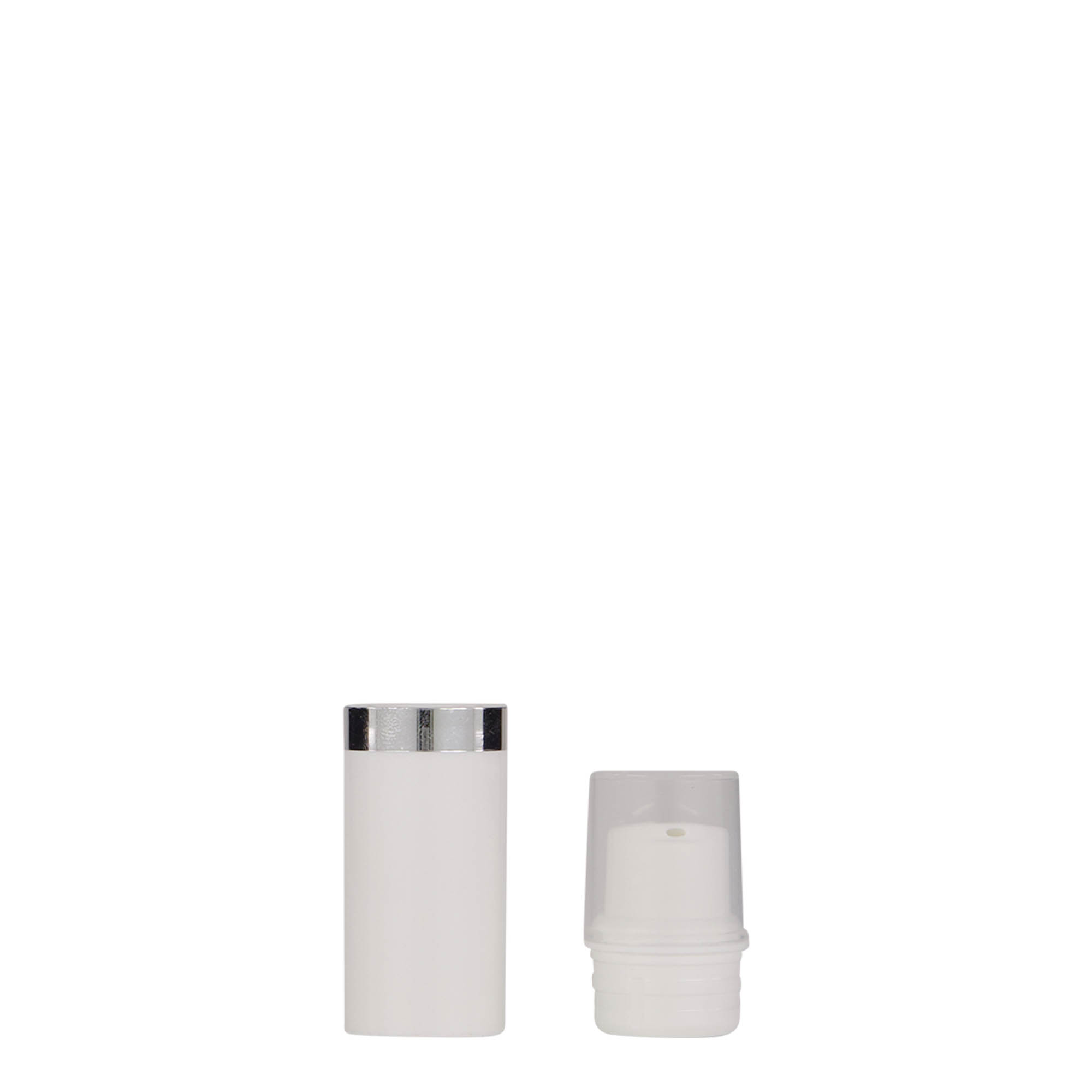 Distribuitor airless 5 ml „Nano”, plastic PP, alb Distribuitor airless 5 ml „Nano”, plastic PP, alb