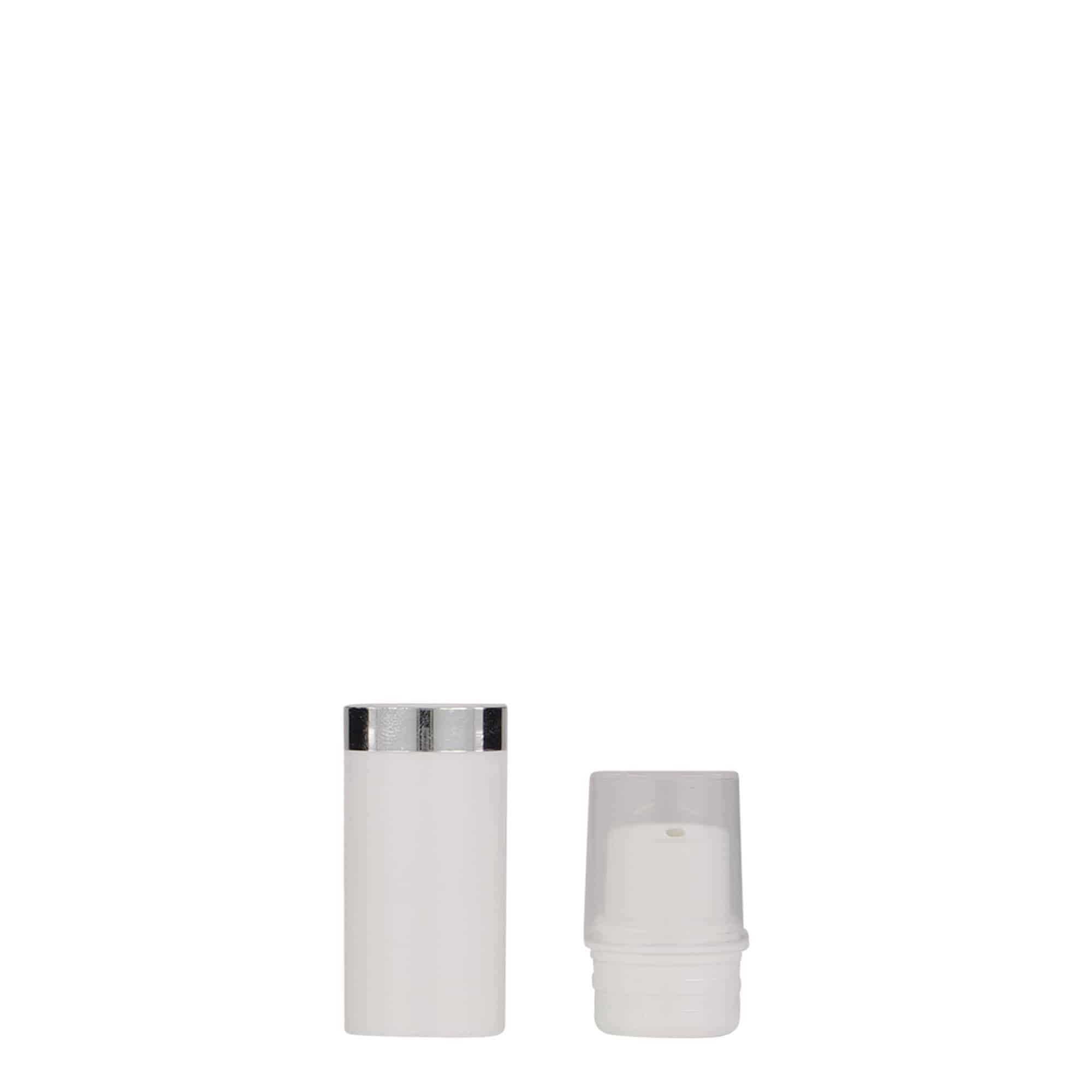 Distribuitor airless 5 ml „Nano”, plastic PP, alb