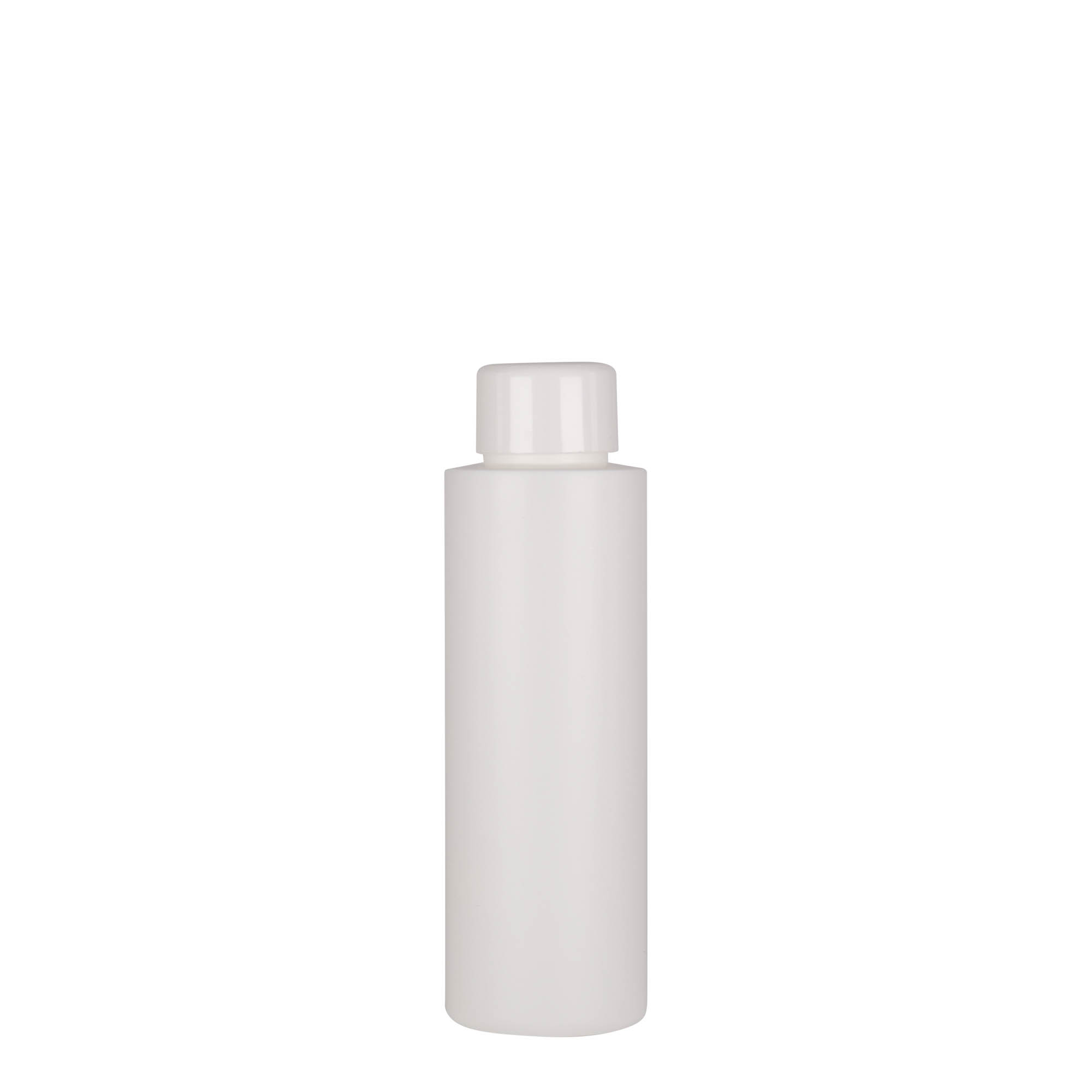 Flacon din plastic de 100 ml „Pipe”, HDPE, alb, gura: 24/410