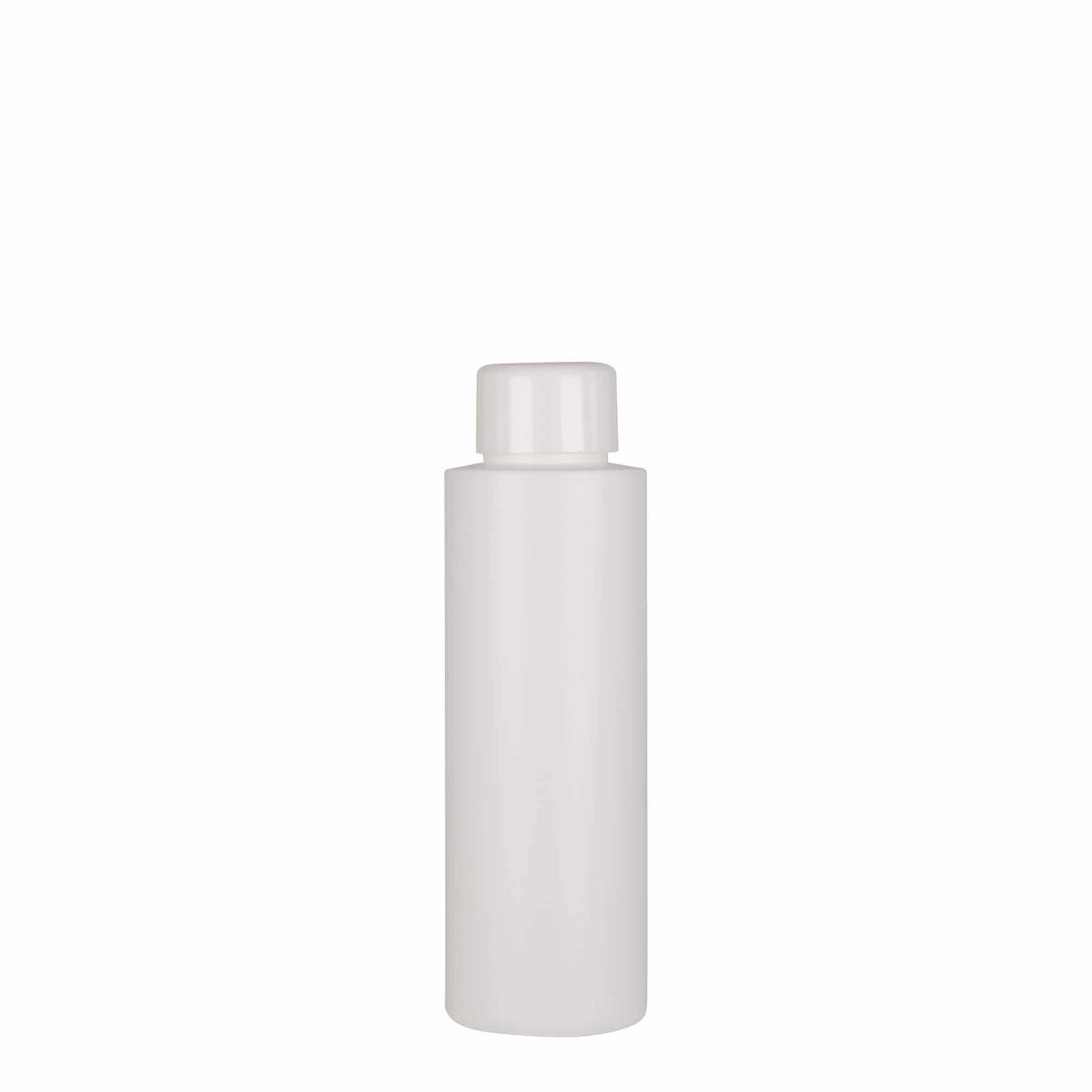 Flacon din plastic de 100 ml „Pipe”, HDPE, alb, gura: 24/410