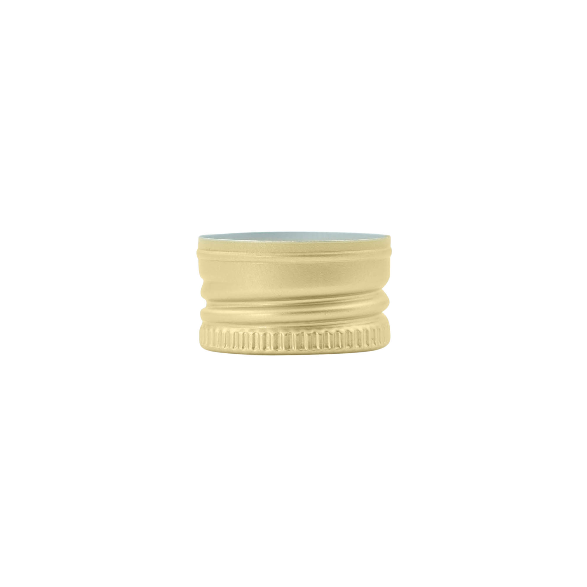Capac cu filet, metal, auriu, pentru gura: PP 28 Capac cu filet, metal, auriu, pentru gura: PP 28