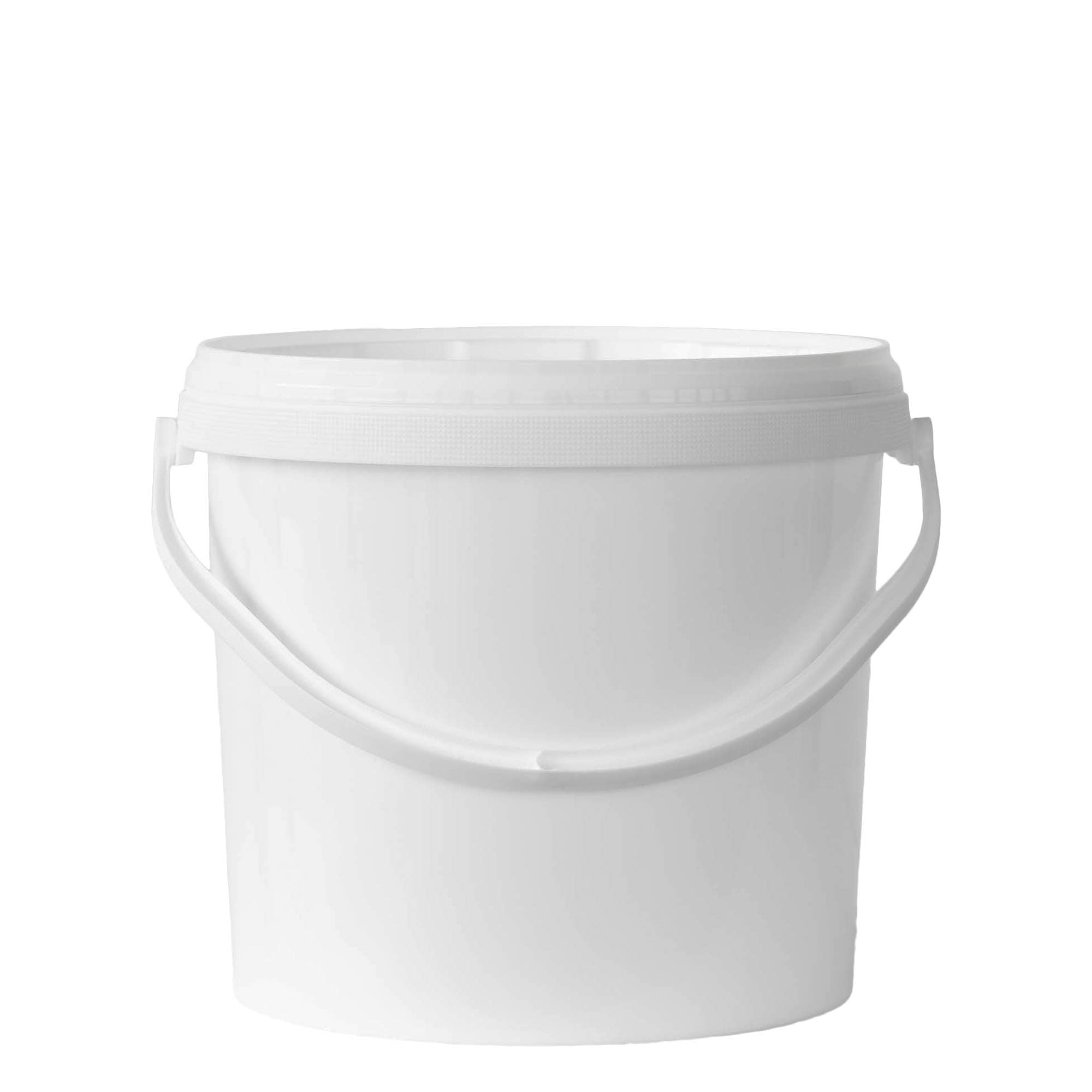 12,5 l găleată, plastic PP, albă