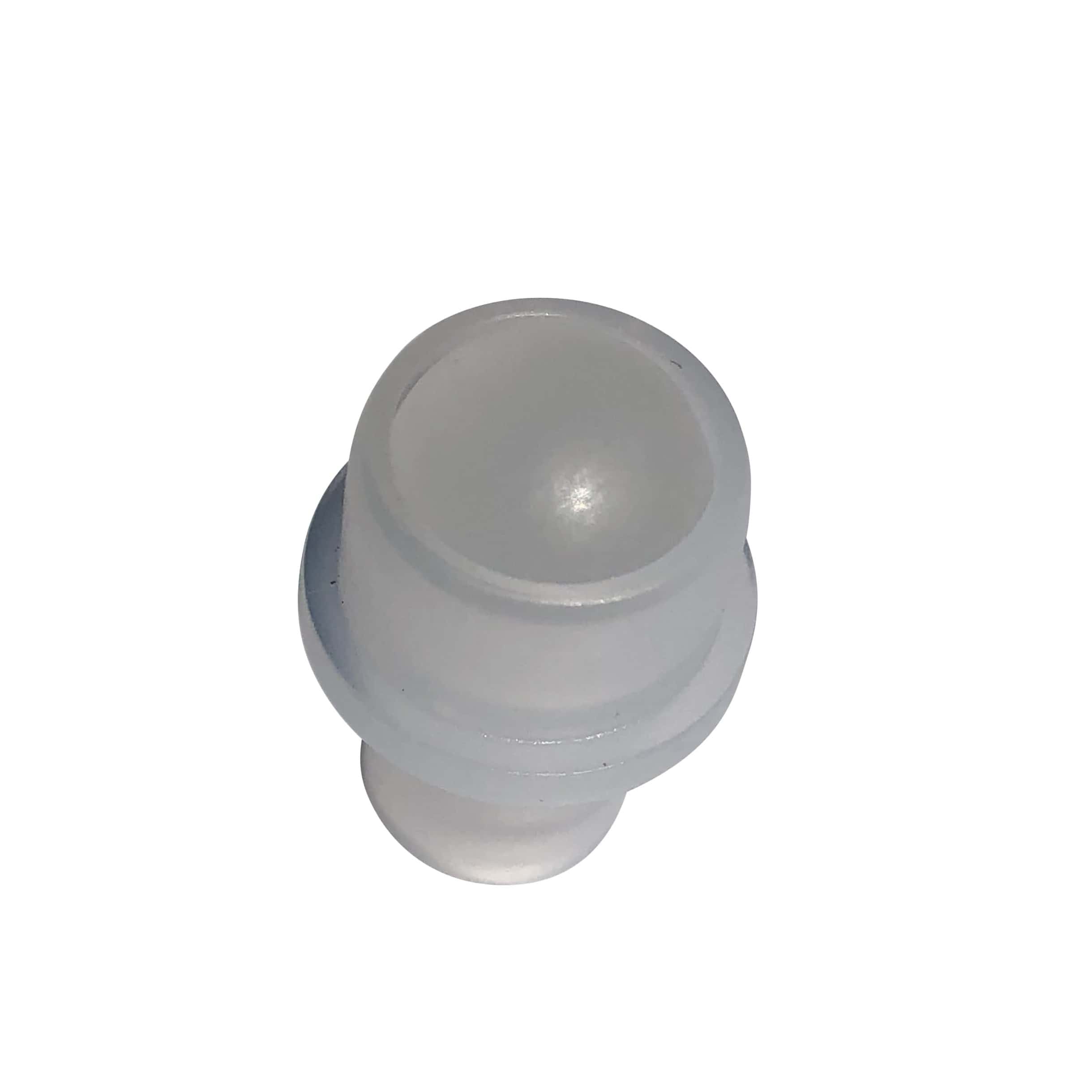 Aplicare pentru sticlă roll-on de 10 ml, plastic LDPE, natural