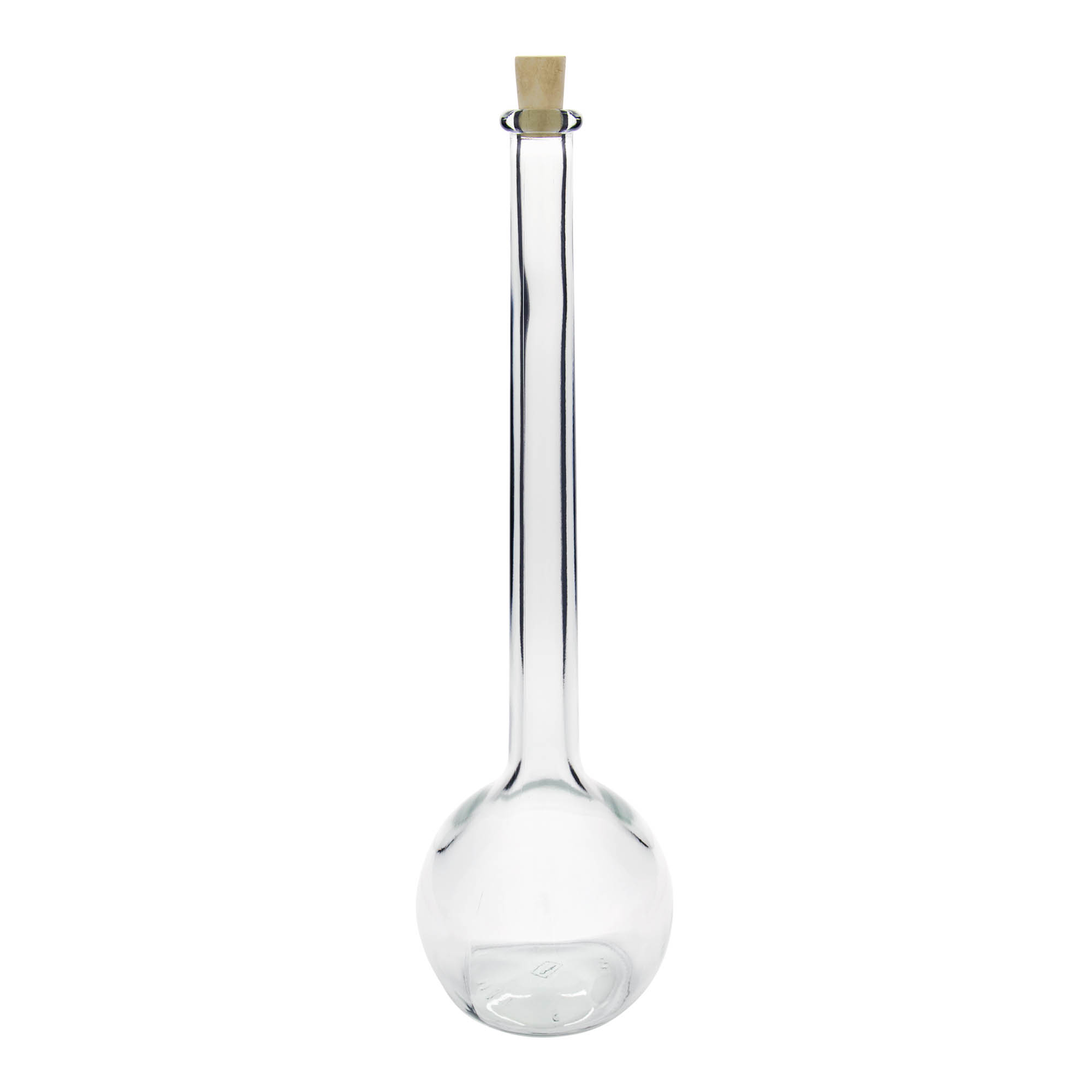 Sticlă de sticlă de 1.500 ml „Tulipano”, gura: dop de plută Sticlă de sticlă de 1.500 ml „Tulipano”, gura: dop de plută