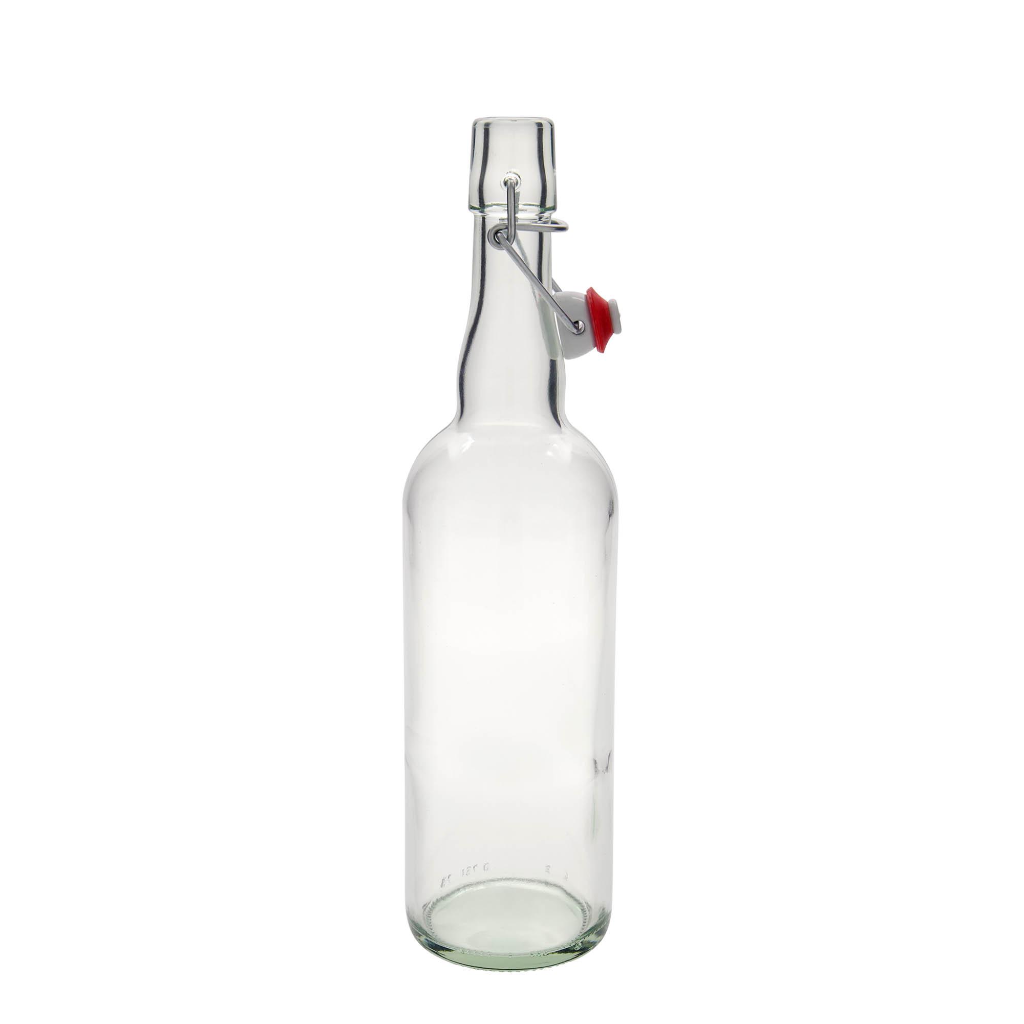 750 ml sticlă de bere Belgia, sticlă, gura: capac cu clemă