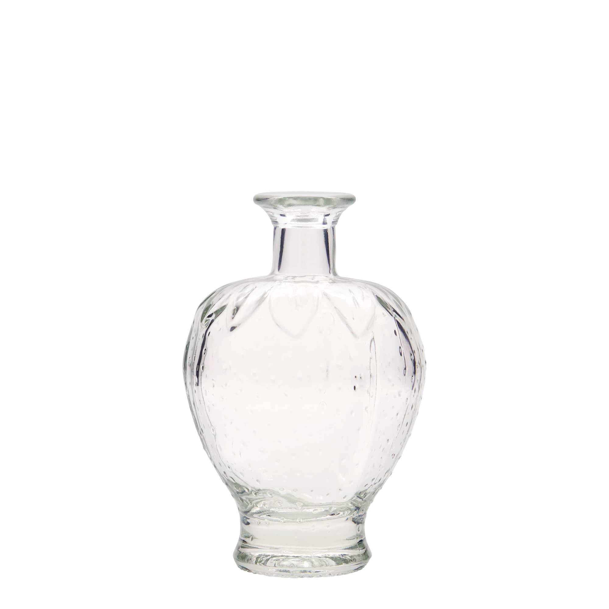 Sticlă de sticlă de 200 ml „Căpșuni”, gura: dop de plută