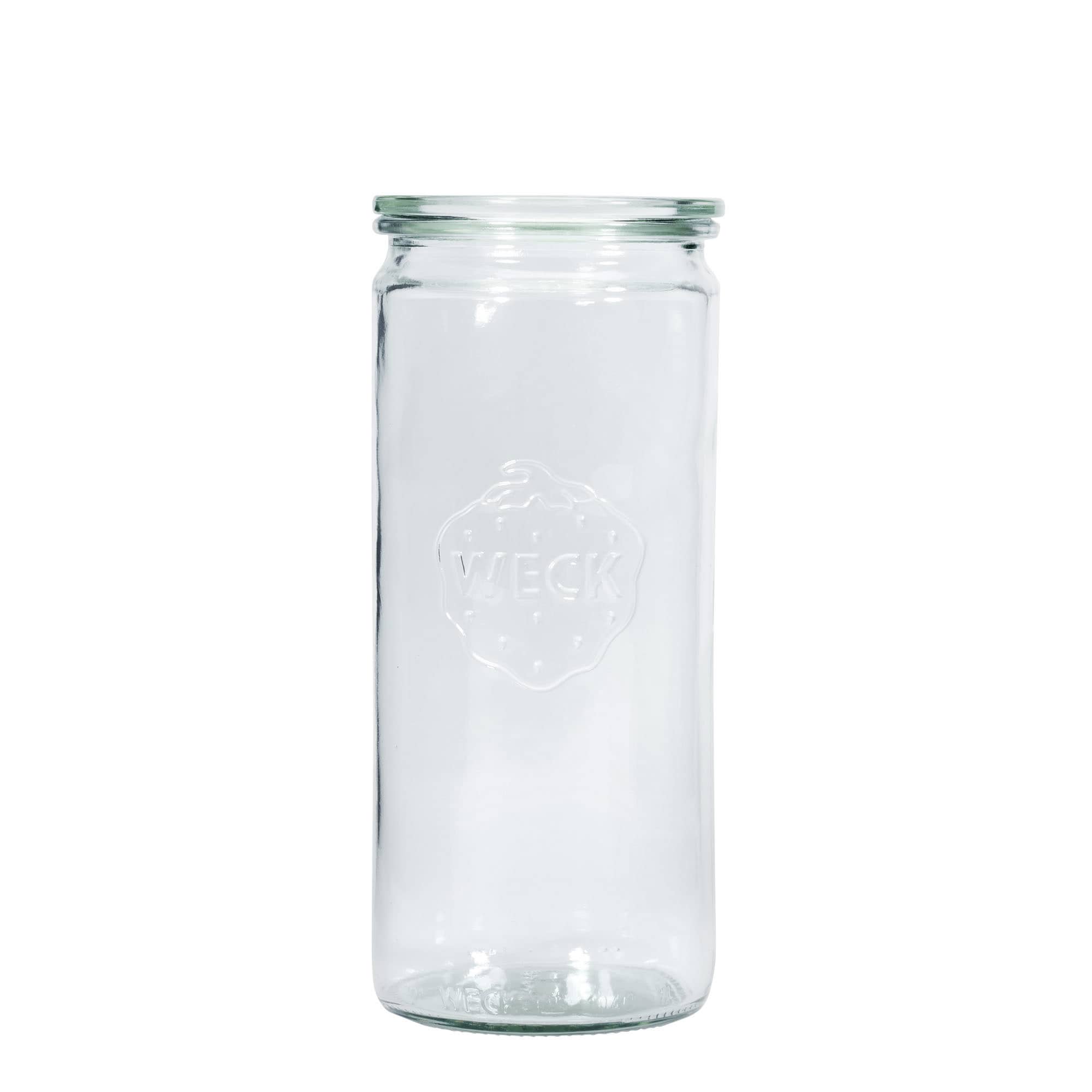 1.040 ml borcan cilindric WECK, gură: margine rotundă