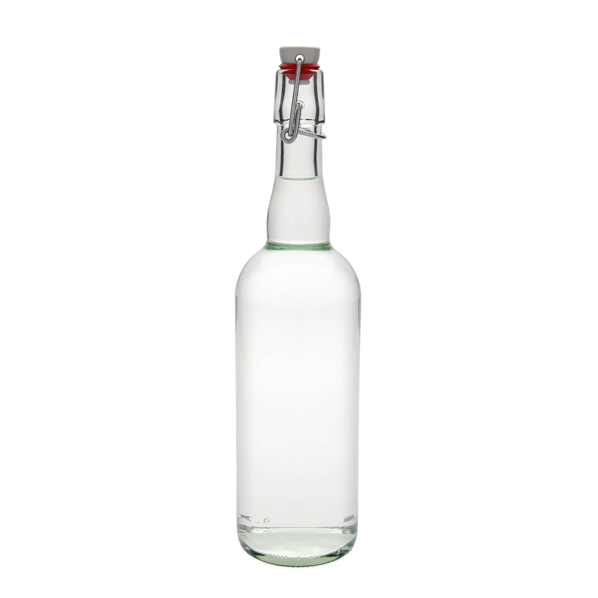 750 ml sticlă de bere Belgia, sticlă, gura: capac cu clemă