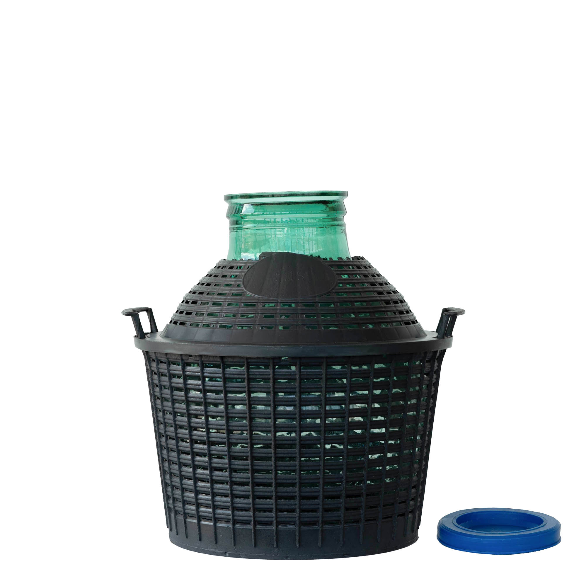 15 l balon cu gât larg, sticlă, gură: capac cu clapetă 15 l balon cu gât larg, sticlă, gură: capac cu clapetă