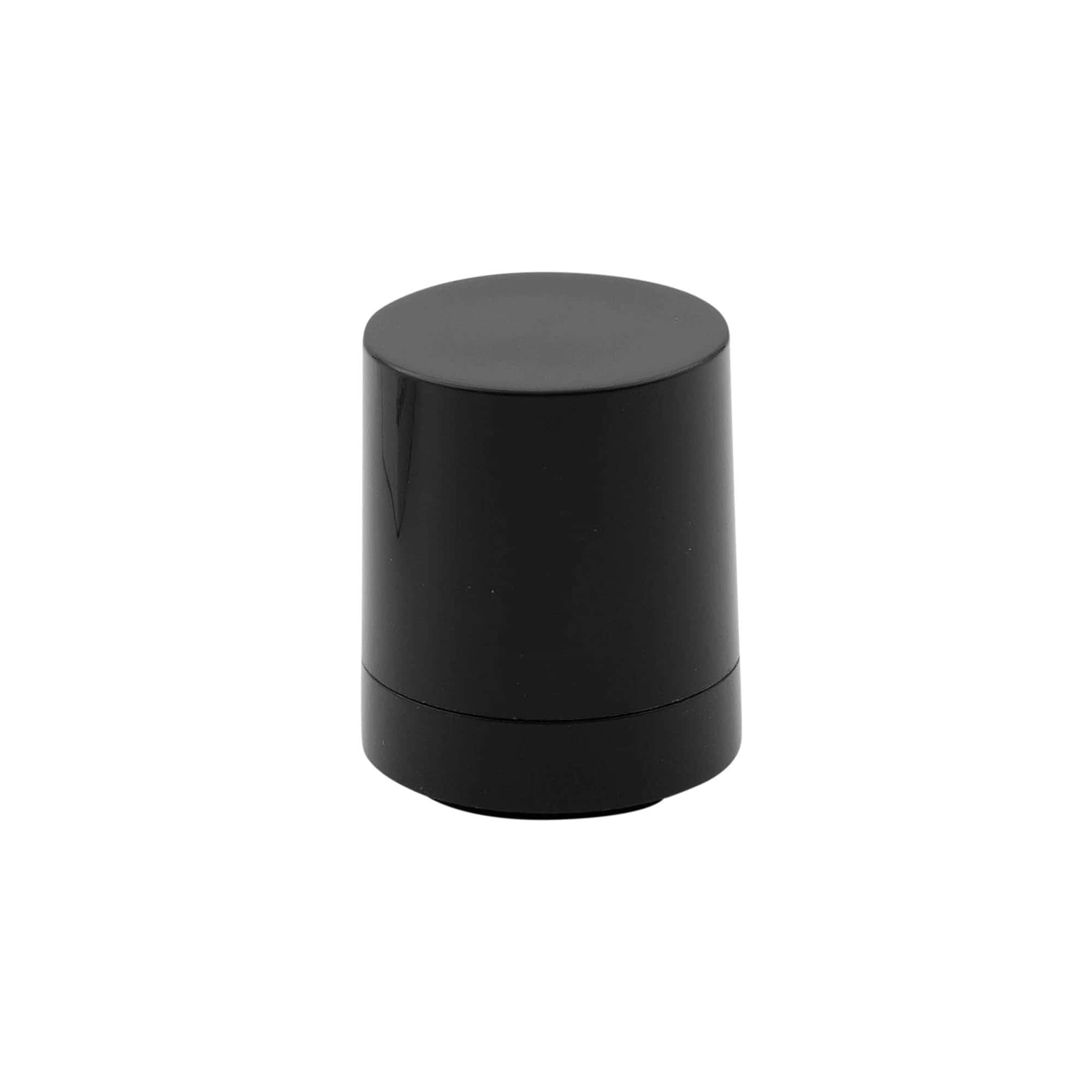 Cap de pompă dozator airless „Micro”, plastic PP, negru
