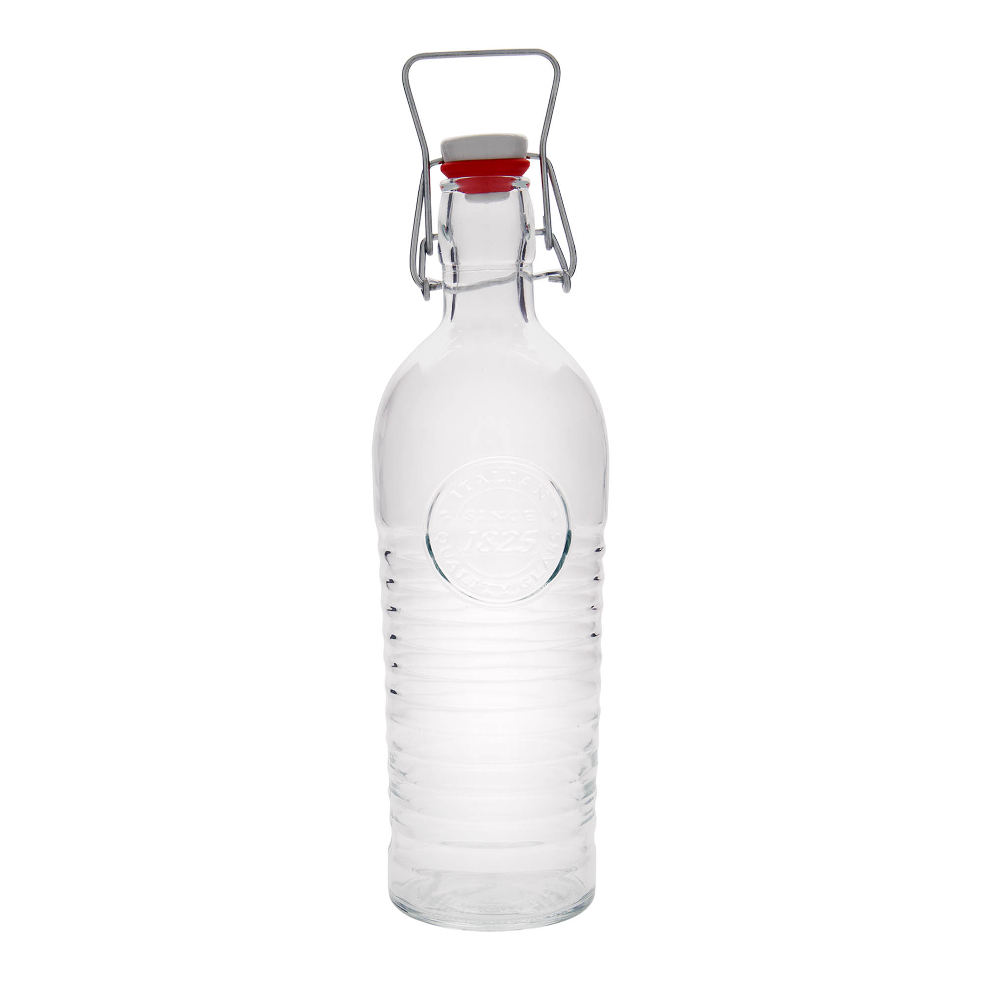 Sticlă de sticlă de 1.200 ml 'Officina 1825', gură: închidere cu clemă