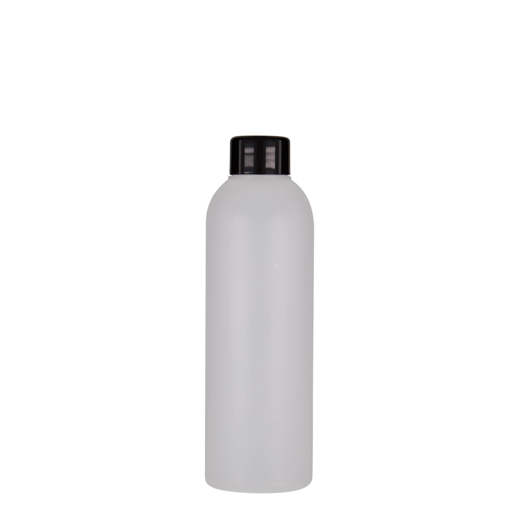 Flacon din plastic de 200 ml „Tuffy”, HDPE, natural, gura: 24/410
