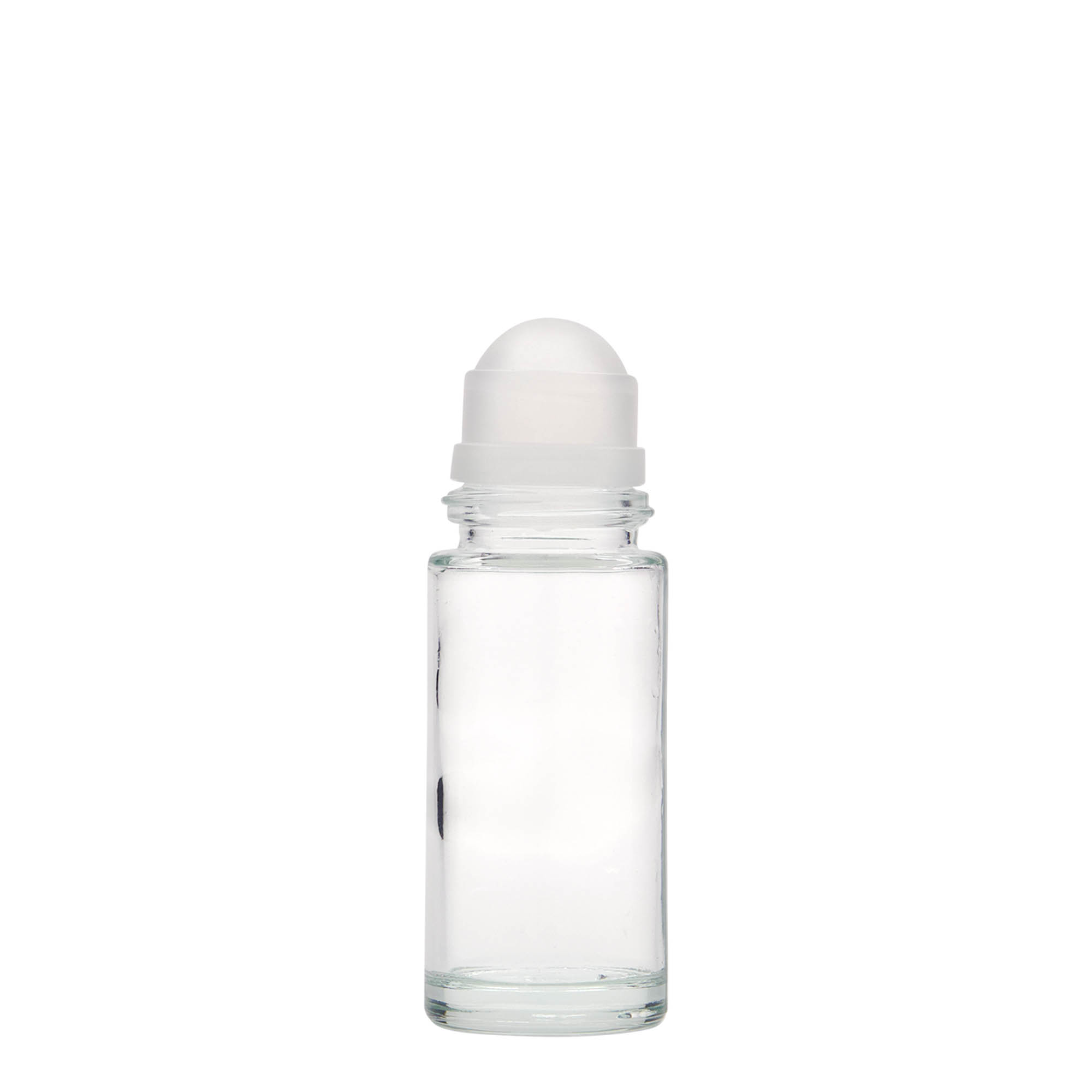 Sticlă roll-on de 50 ml, sticlă, gura: capac cu filet
