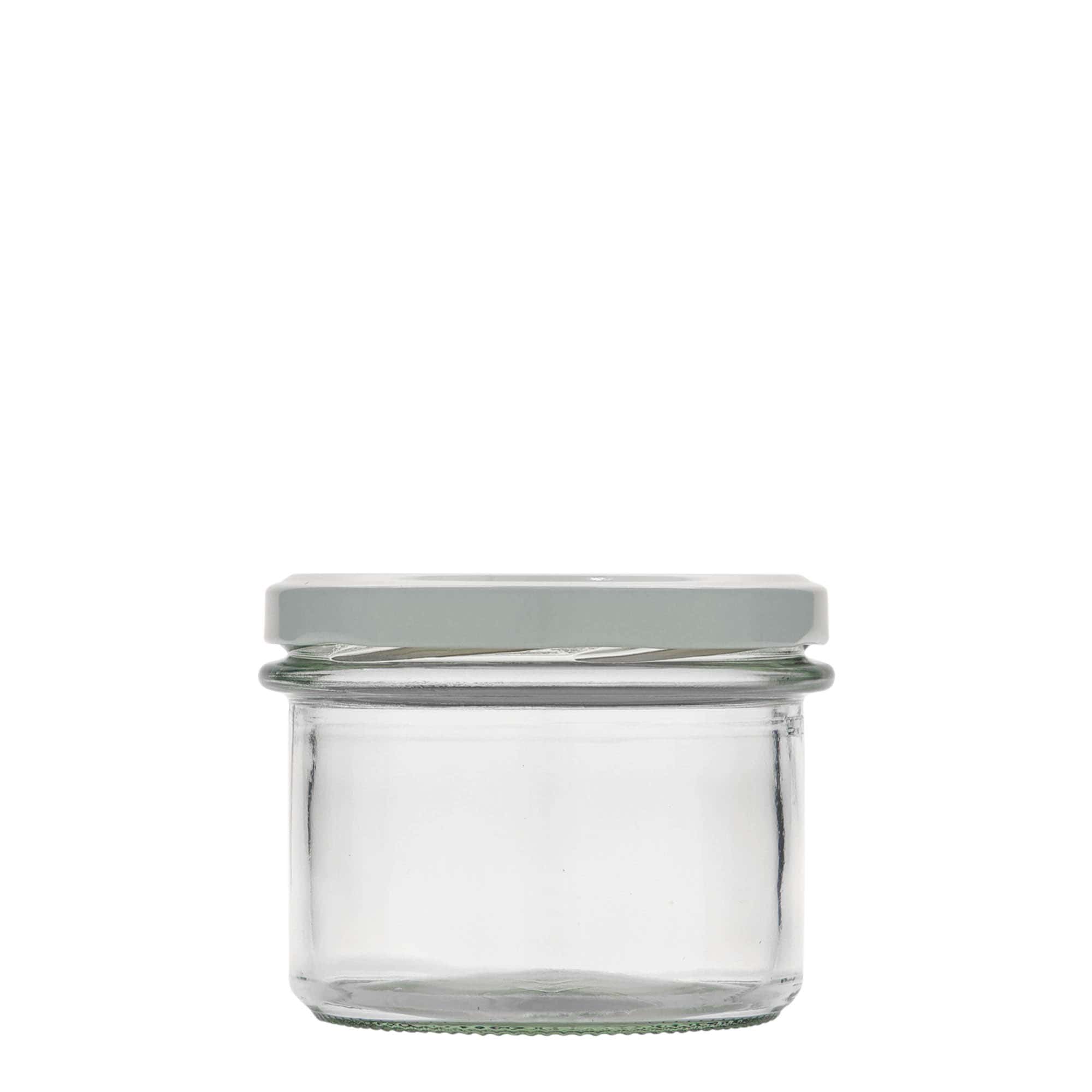 235 ml borcan cu gât scurt, deschidere: Twist-Off (TO 82)