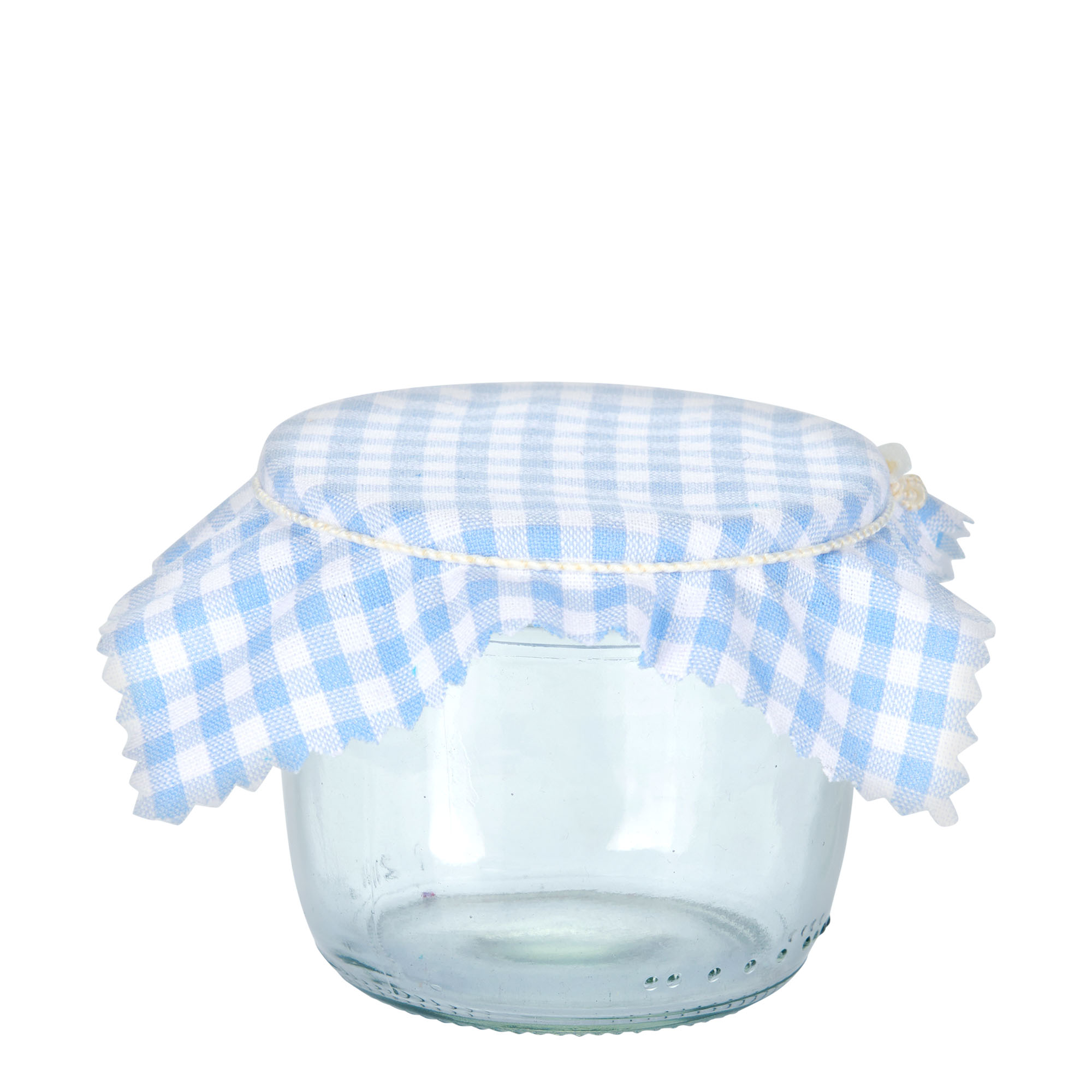 Șervețel textil pătrat 12x12, în carouri, culoare bleu deschis, deschidere: TO38-TO53 Șervețel textil pătrat 12x12, în carouri, culoare bleu deschis, deschidere: TO38-TO53