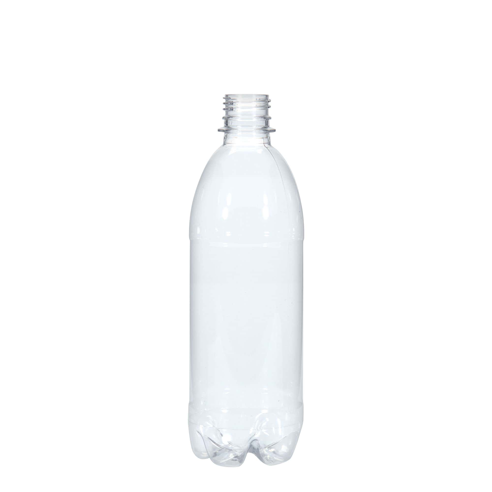 Sticlă PET universală de 500 ml, plastic, gura: PCO28
