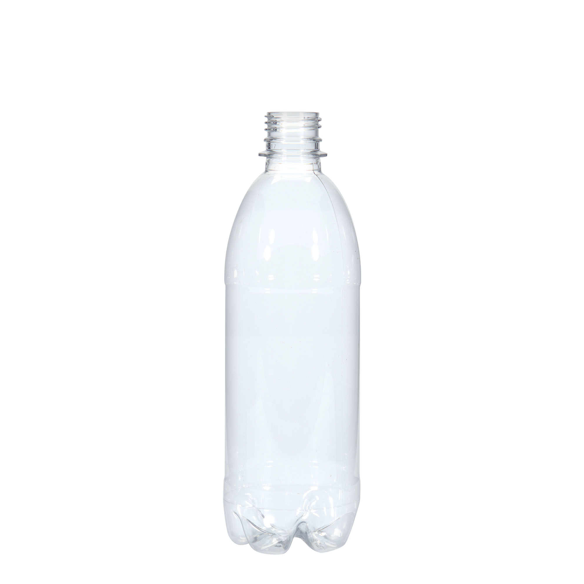 Sticlă PET universală de 500 ml, plastic, gura: PCO28 Sticlă PET universală de 500 ml, plastic, gura: PCO28
