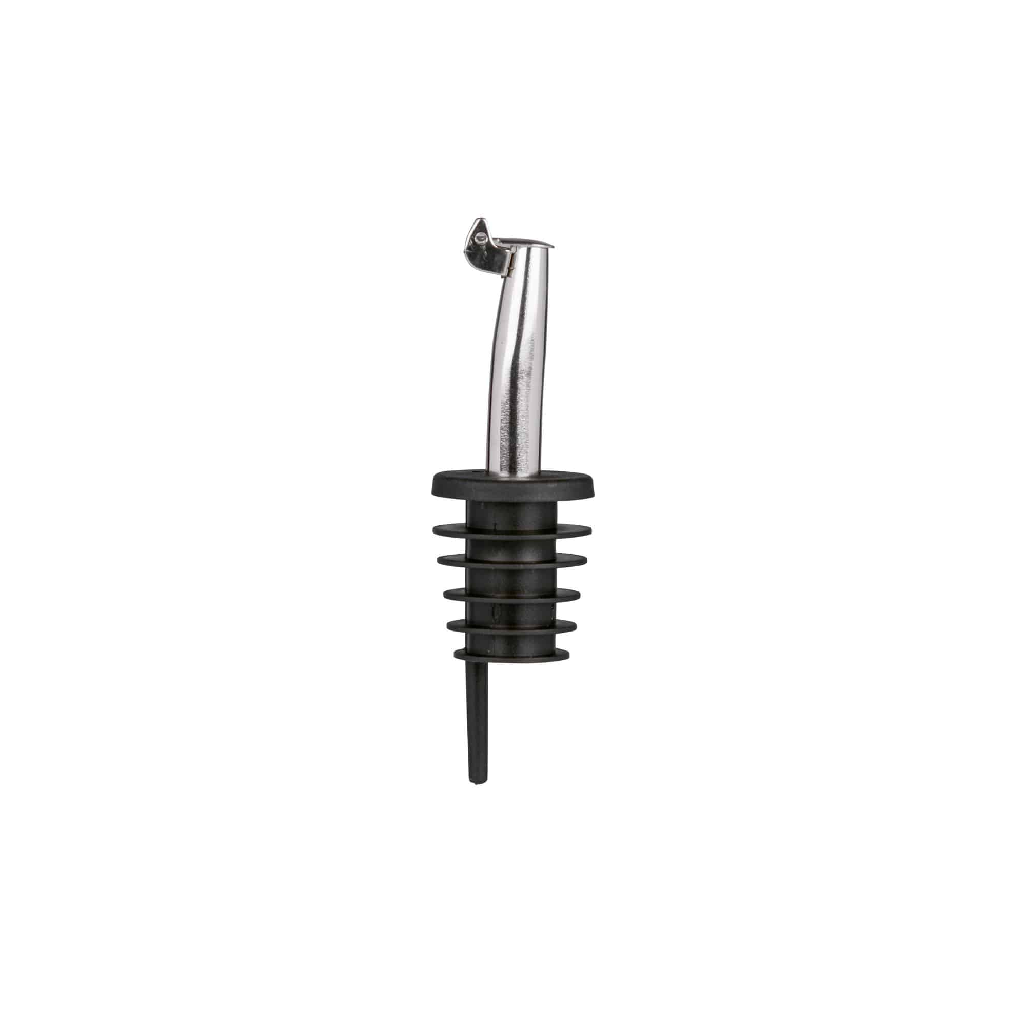 Dispenser inox cu clapetă metalică, oțel inoxidabil, argintiu