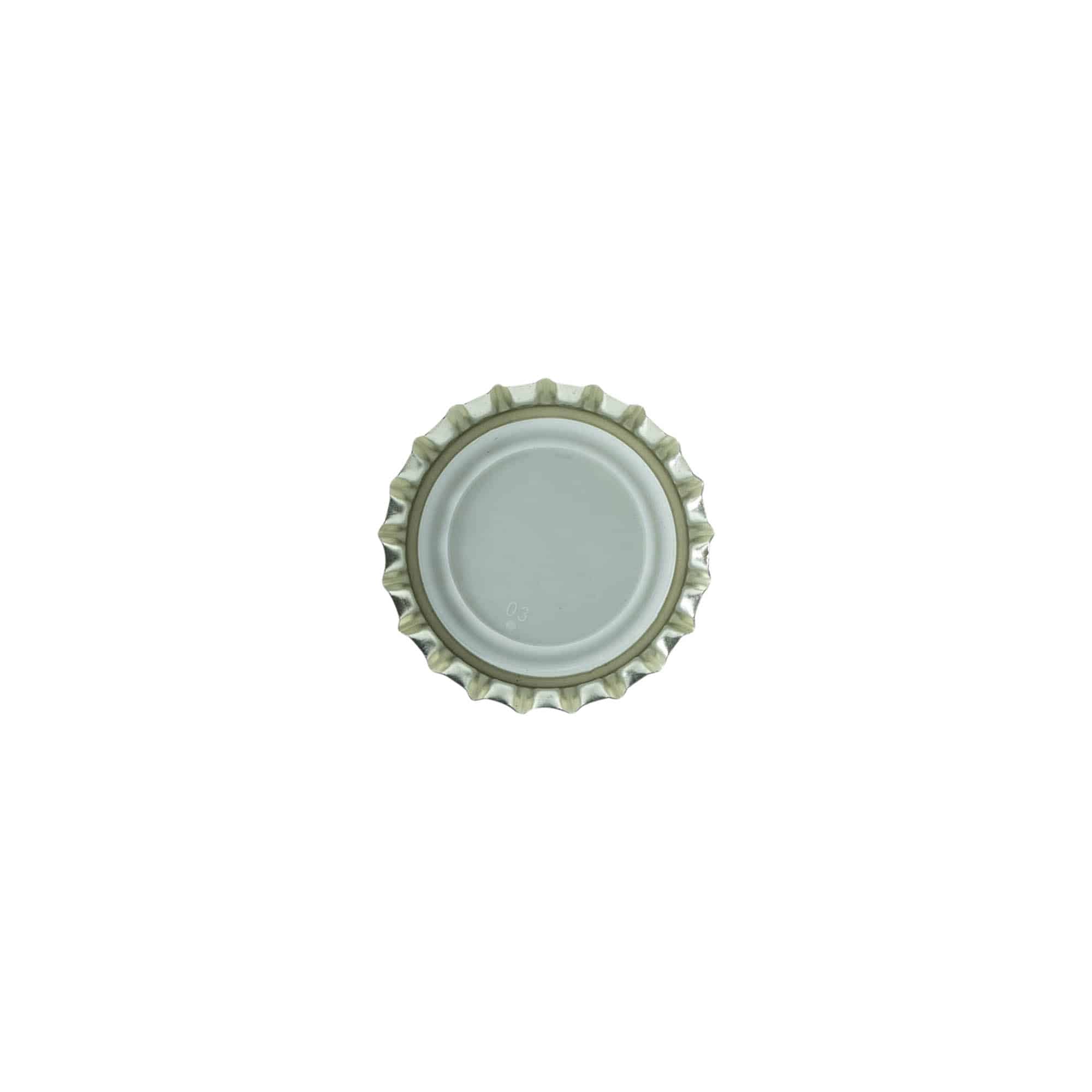 Capace staniol 26 mm, metal, negru