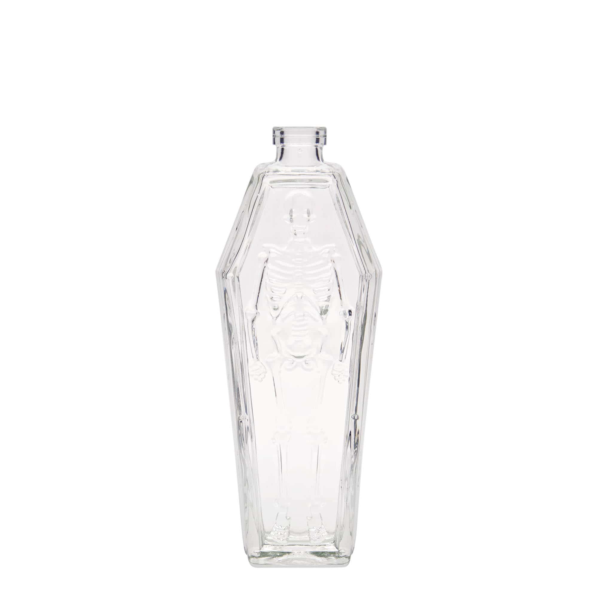 Sticlă de sticlă de 200 ml „Sicriu”, gura: plută