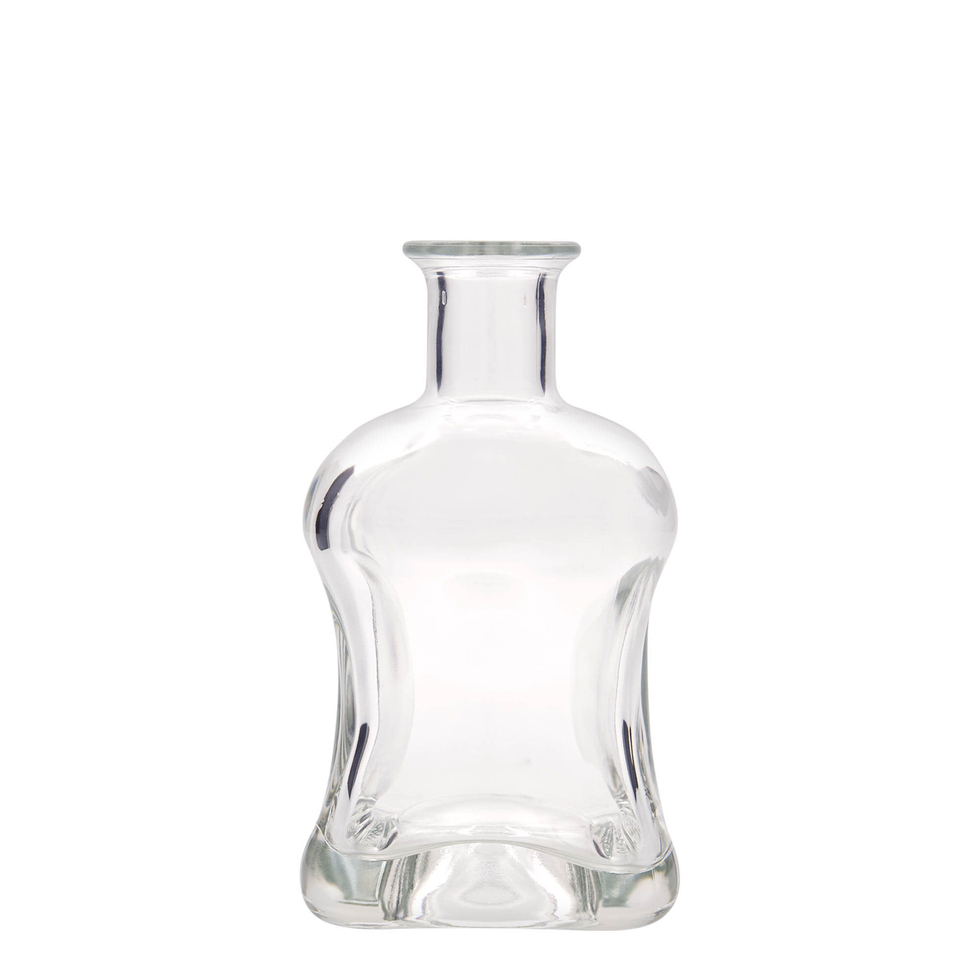 Sticlă de sticlă de 500 ml „Dublin”, pătrată, gură: dop