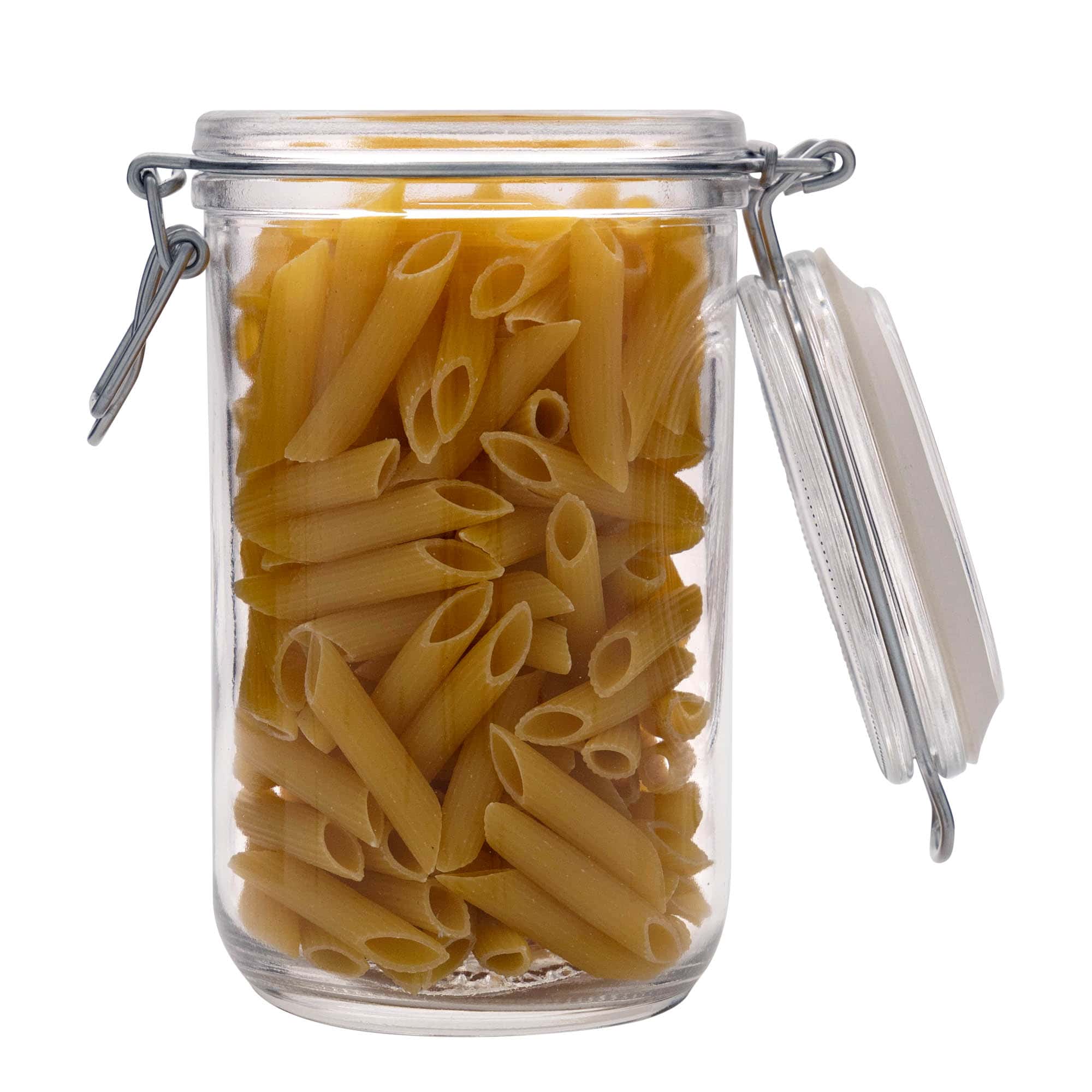 750 ml borcan cu clemă metalică „Fido”, gură: închidere cu clemă metalică