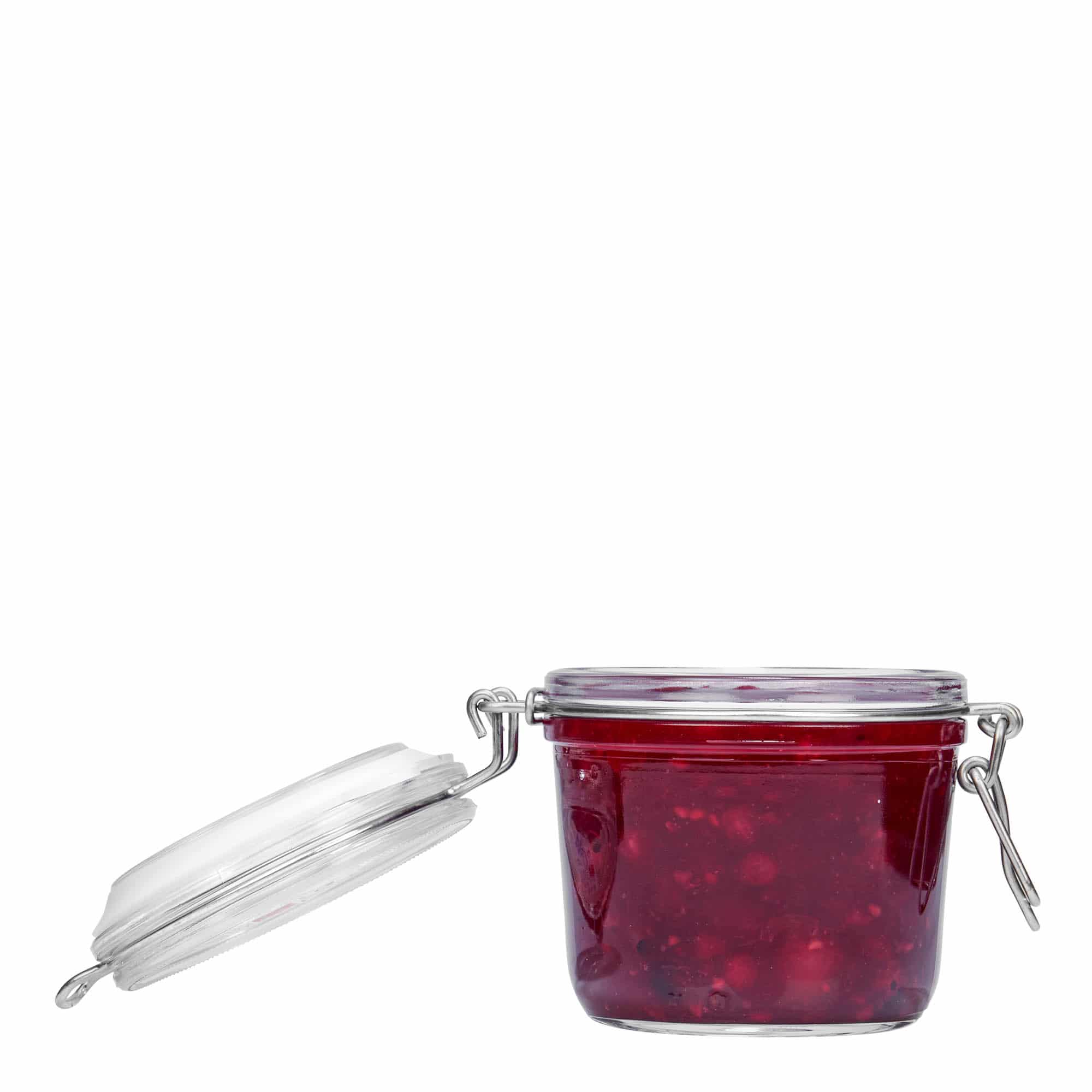 Borcan cu clemă de sârmă „Fido” 350 ml, deschidere: închidere cu clemă de sârmă Borcan cu clemă de sârmă „Fido” 350 ml, deschidere: închidere cu clemă de sârmă