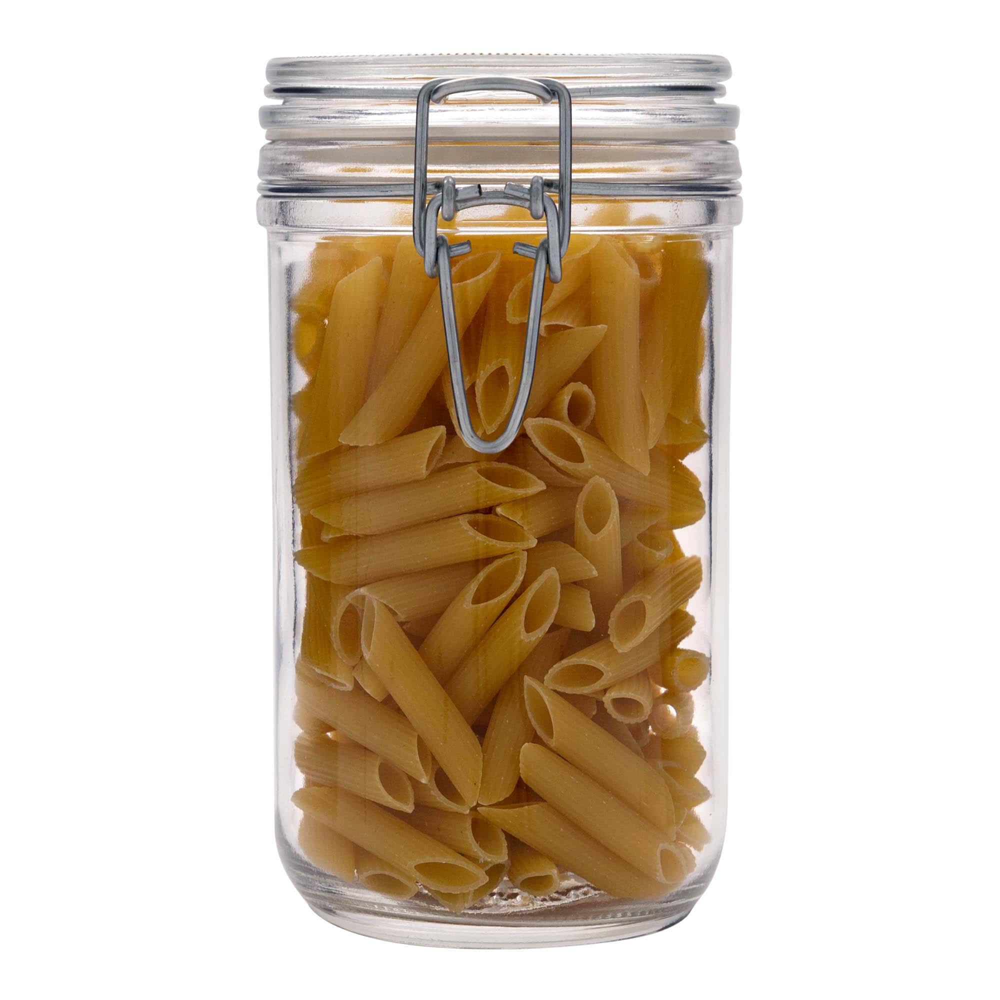 750 ml borcan cu clemă metalică „Fido”, gură: închidere cu clemă metalică