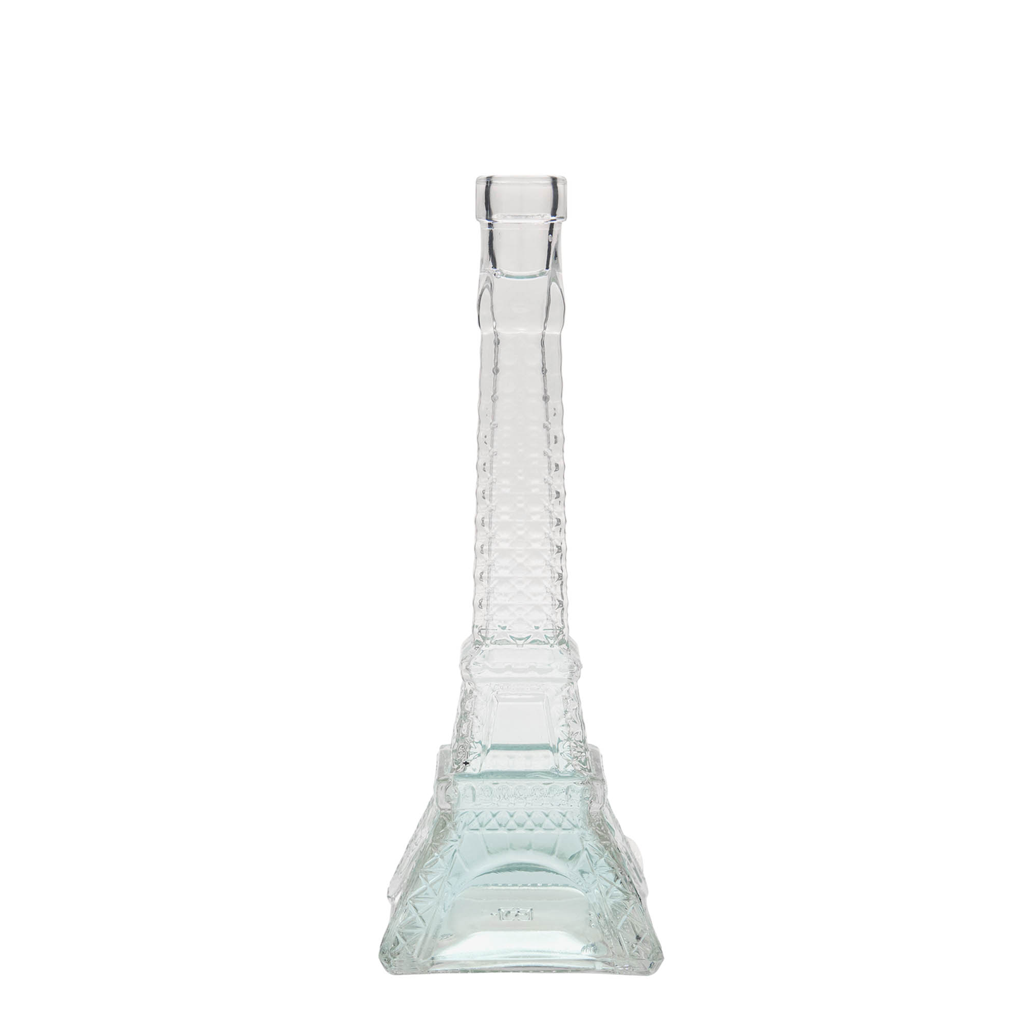 Sticlă de sticlă de 200 ml „Turnul Eiffel”, deschidere: dop de plută