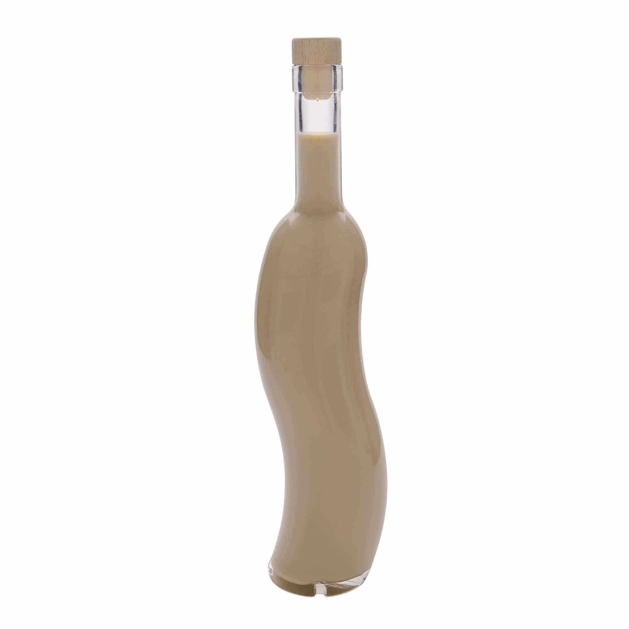 Sticlă de sticlă 500 ml „La-Ola”, semirotundă, gura: dop de plută