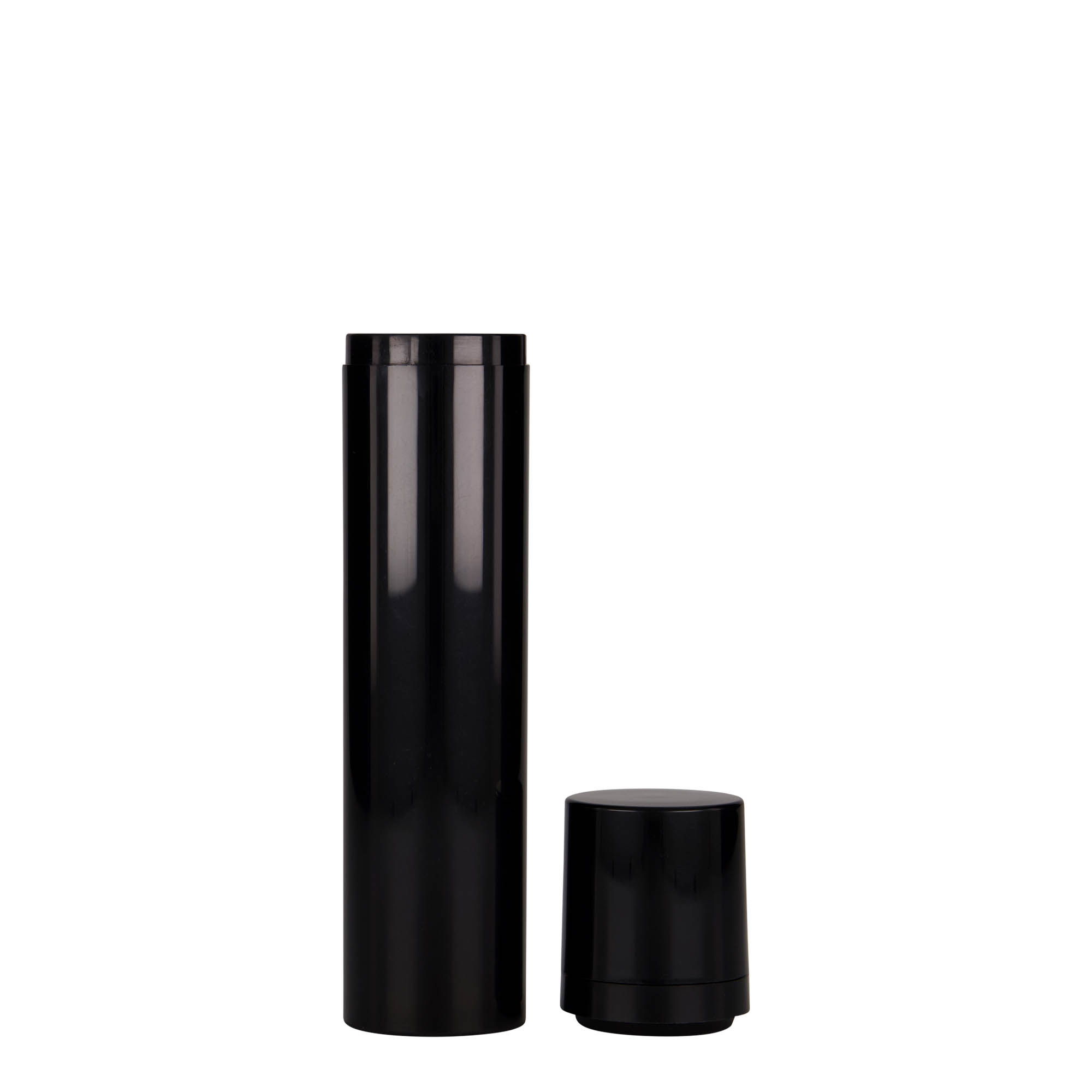 100 ml dozator airless „Mezzo”, plastic PP, negru 100 ml dozator airless „Mezzo”, plastic PP, negru