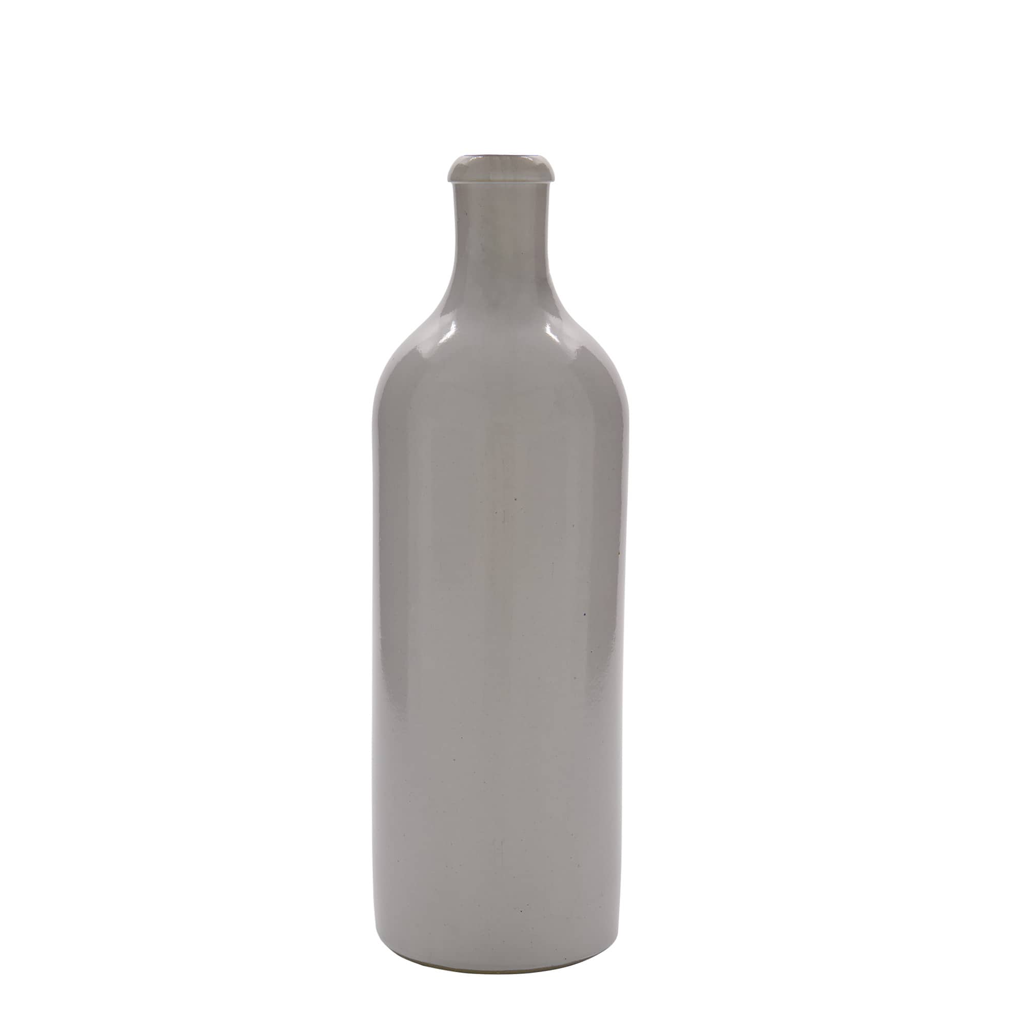750 ml ulcior de lut, ceramică, alb, gura: capac cu clemă 750 ml ulcior de lut, ceramică, alb, gura: capac cu clemă