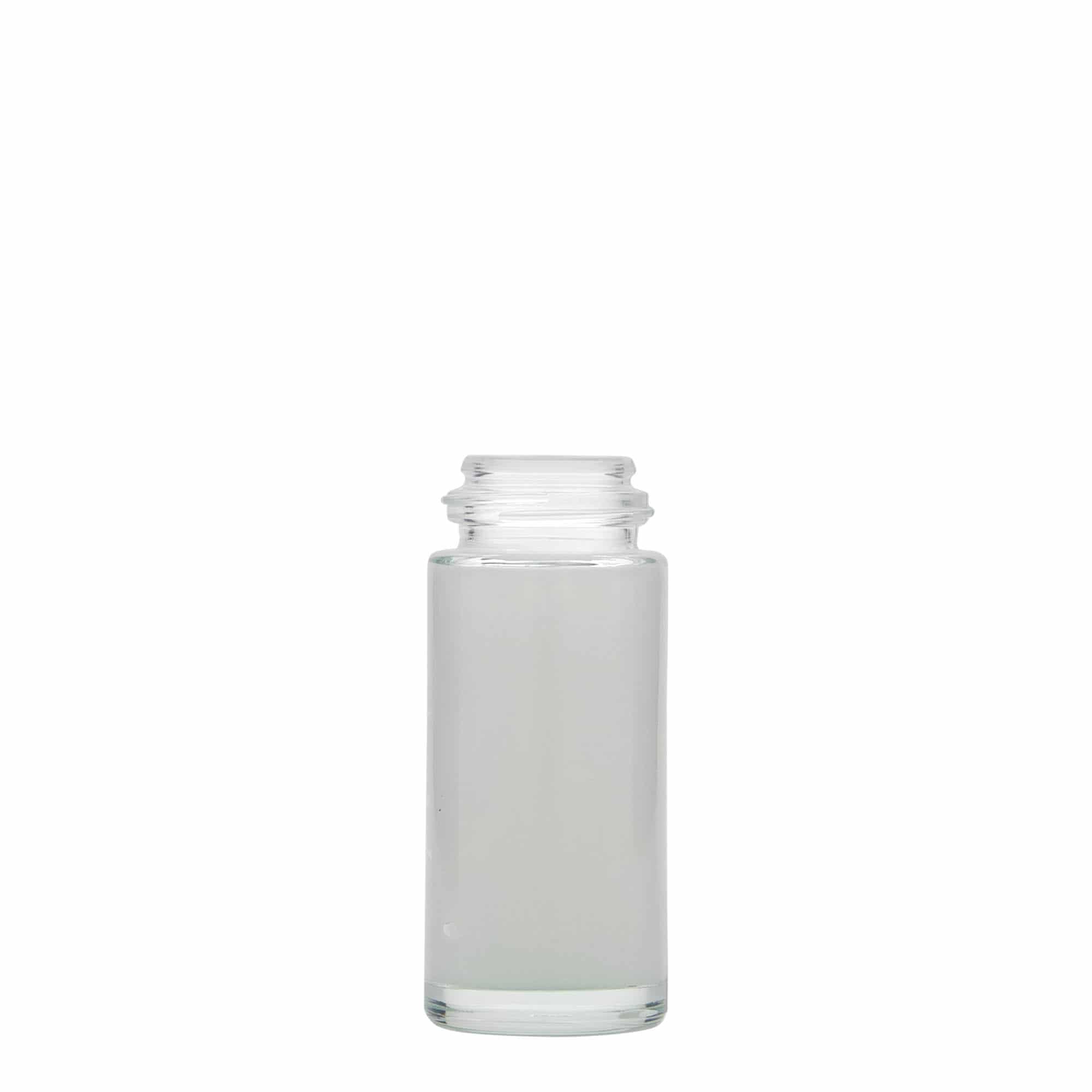 Sticlă roll-on de 50 ml, sticlă, gura: capac cu filet