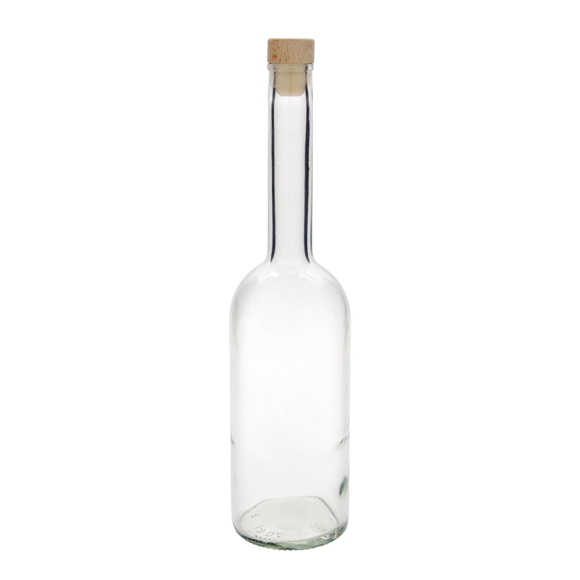 Sticlă de sticlă de 700 ml „Opera”, gura: dop de plută