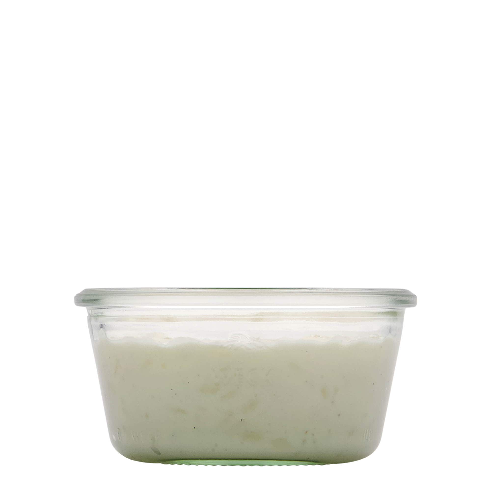 290 ml borcan WECK cu gura largă, margine rotundă