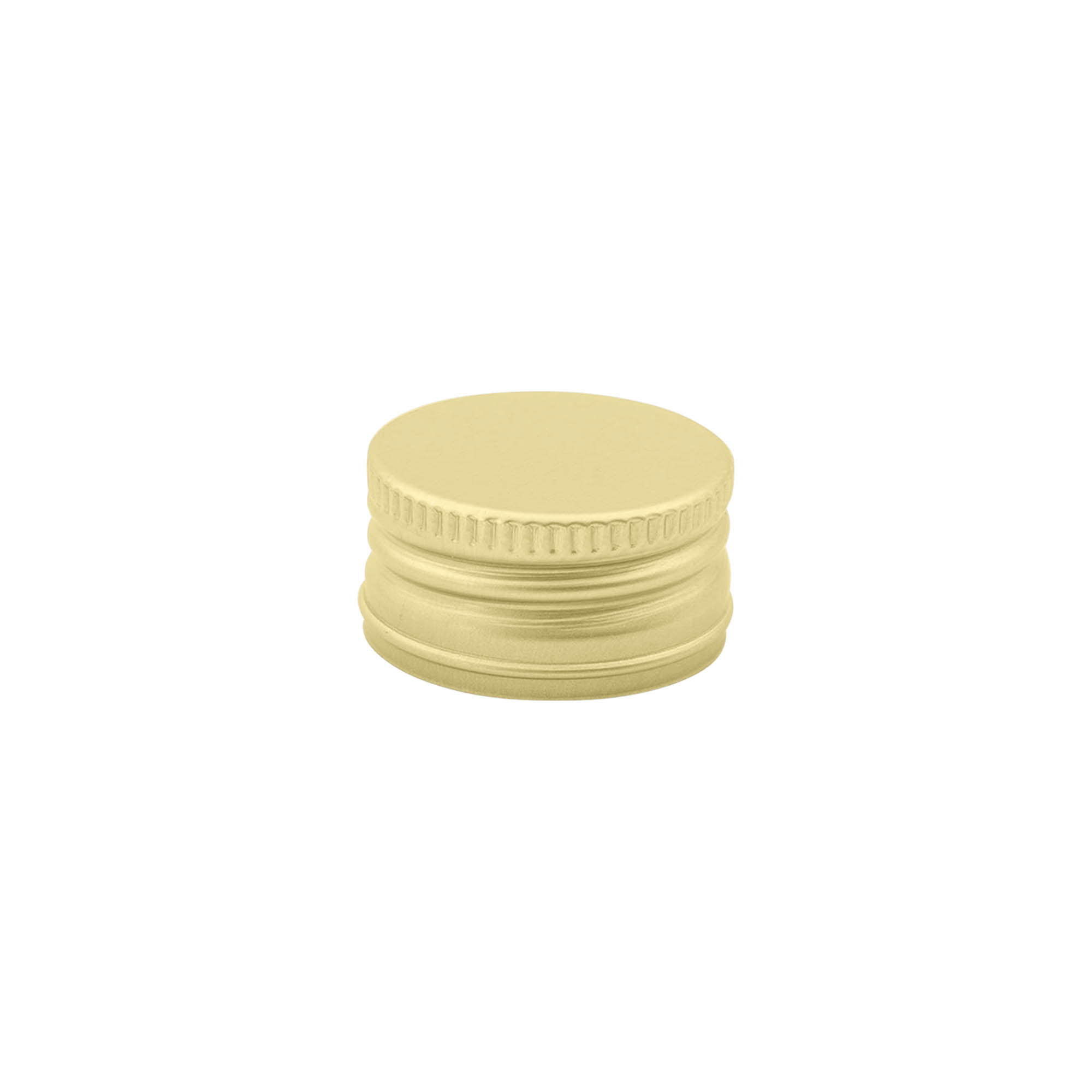 Capac cu filet, metal, auriu, pentru gura: PP 31,5 Capac cu filet, metal, auriu, pentru gura: PP 31,5