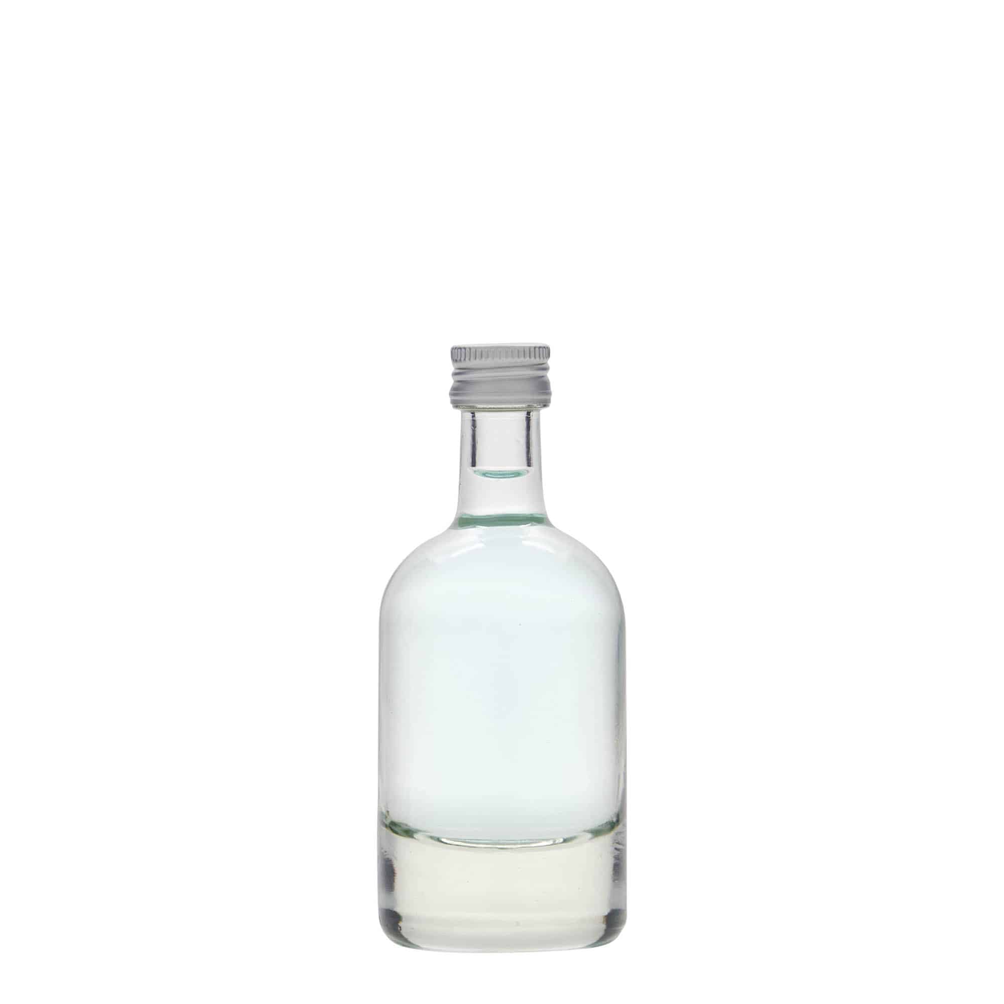 Sticlă de sticlă de 50 ml „Linea Uno”, gura: PP 18