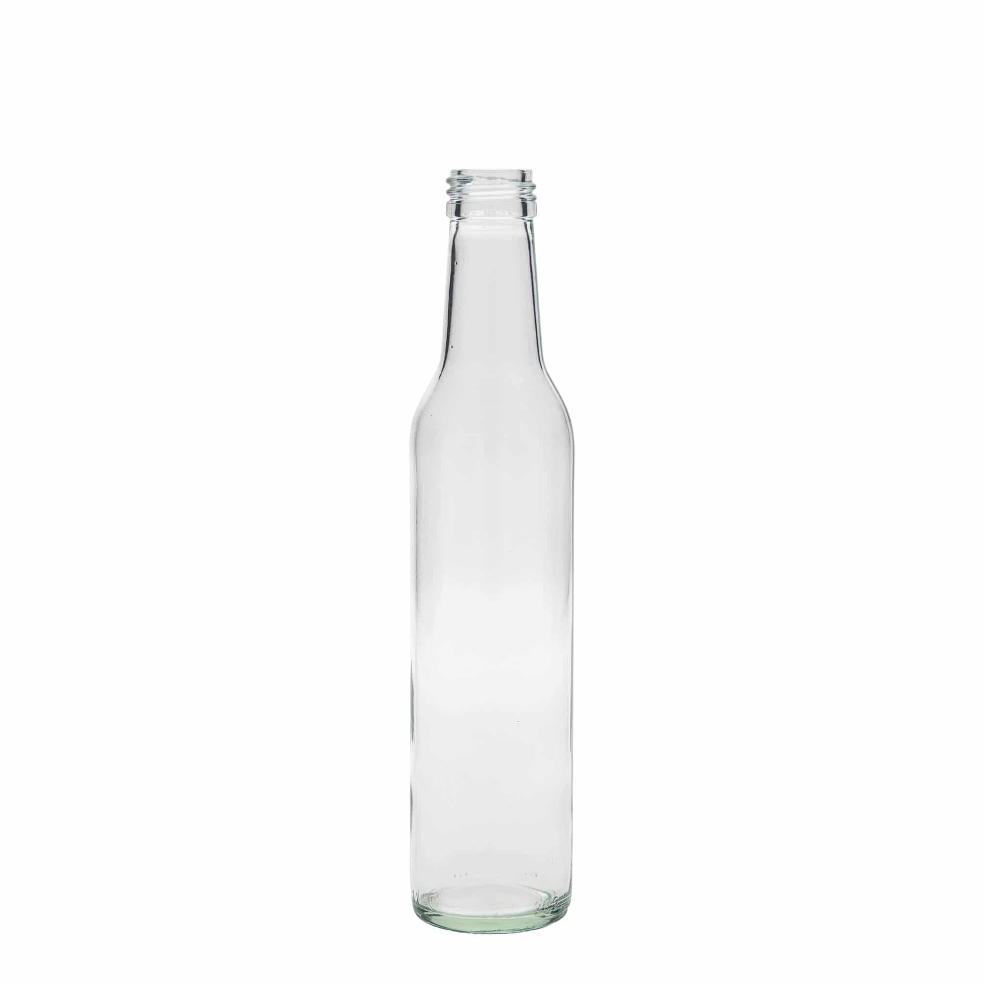Sticlă de sticlă de 250 ml „Cilindrică”, gura: PP 28