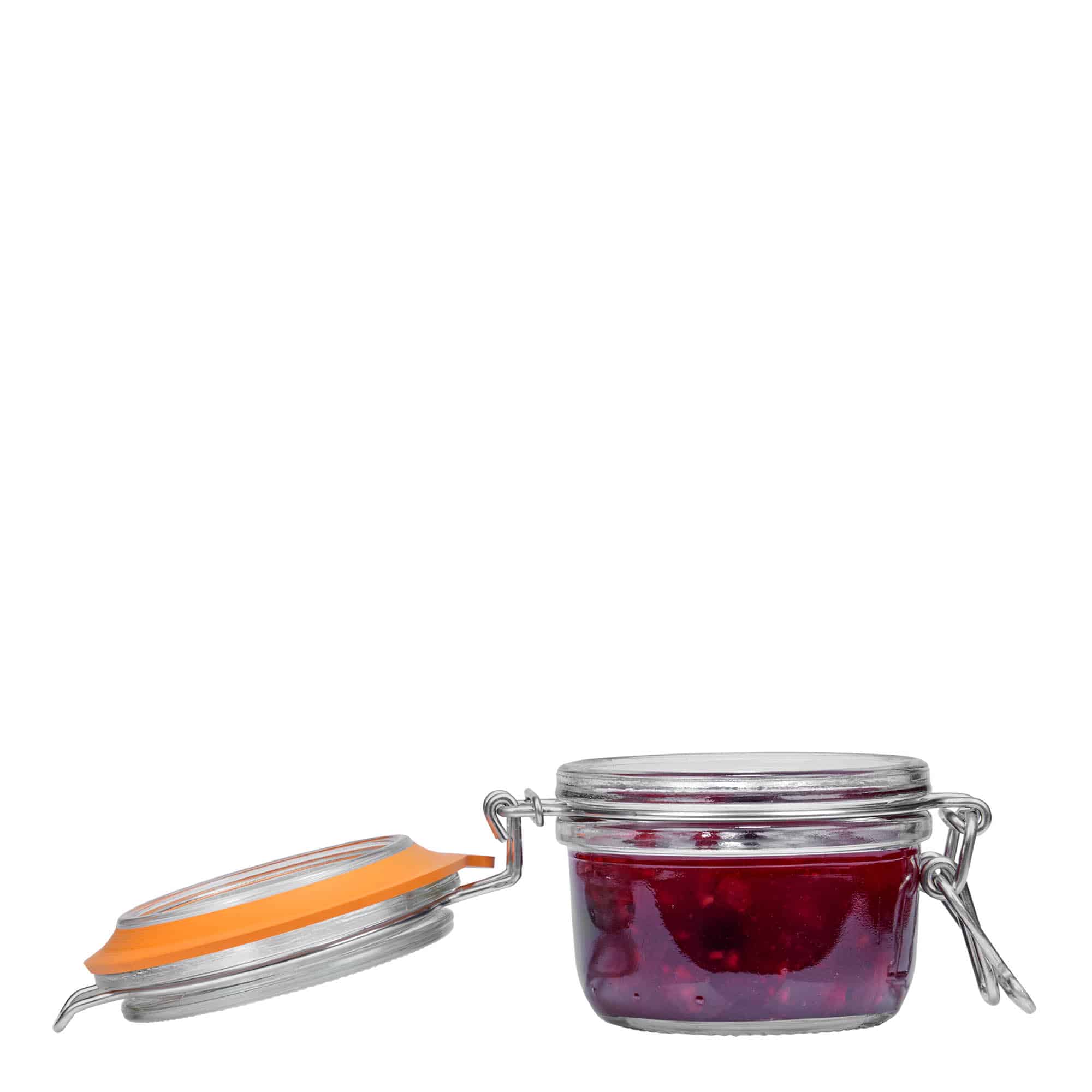 125 ml borcan cu capac cu clemă „Le Parfait Super Terrine”, deschidere: capac cu clemă metalică 125 ml borcan cu capac cu clemă „Le Parfait Super Terrine”, deschidere: capac cu clemă metalică