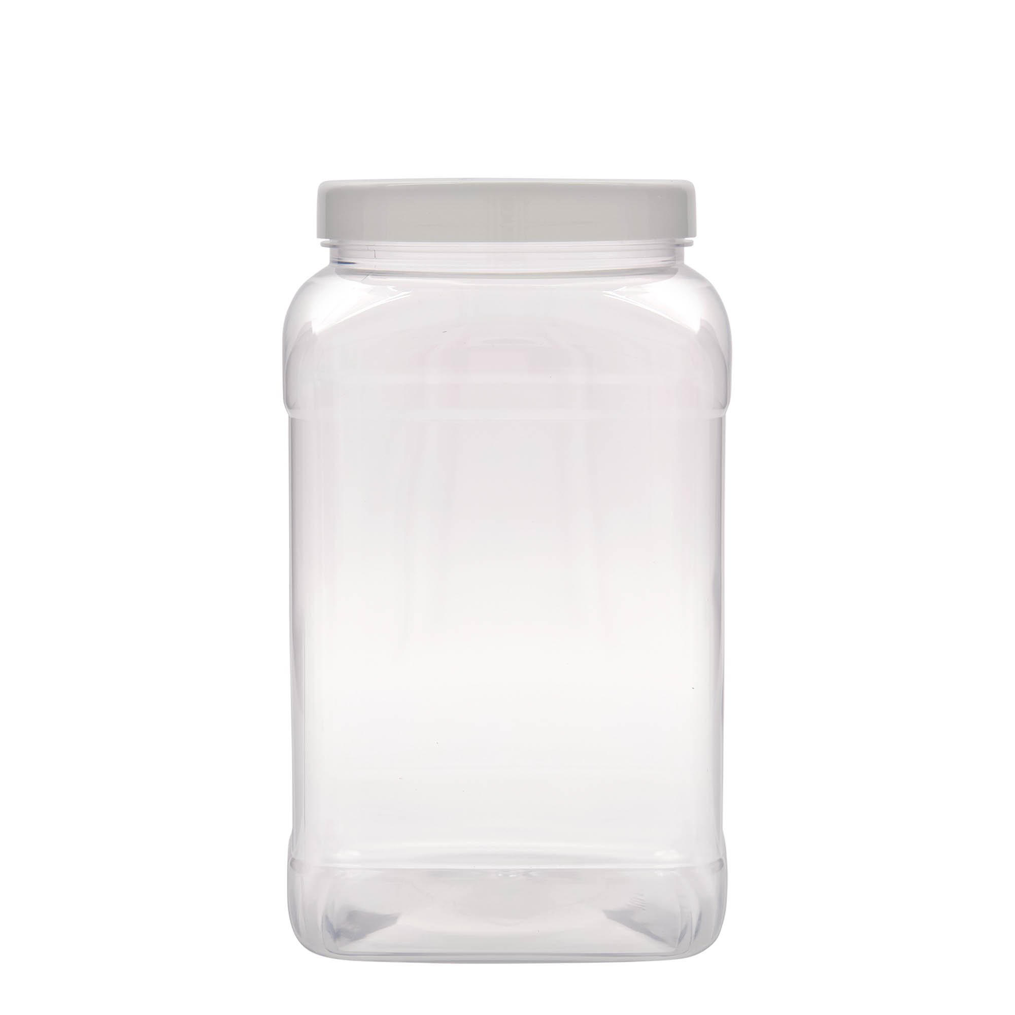 3.000 ml doză PET „Dana”, pătrată, plastic, gura: 110/400