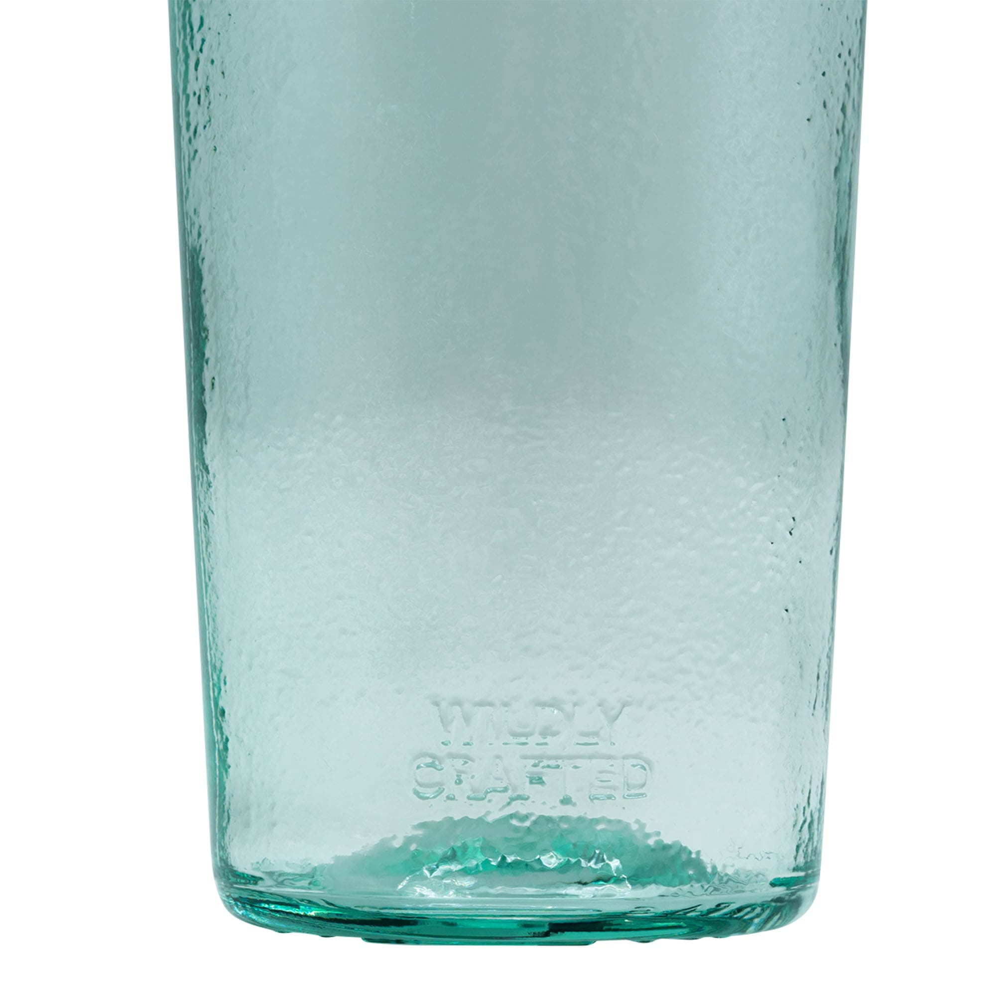 Sticlă din sticlă lucrată manual de 700 ml 'Primal', gura: dop de plută