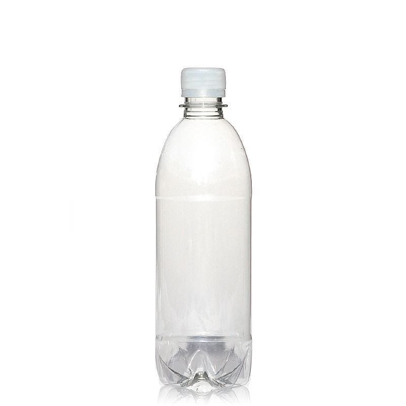 Sticlă PET universală de 500 ml, plastic, gura: PCO28 Sticlă PET universală de 500 ml, plastic, gura: PCO28